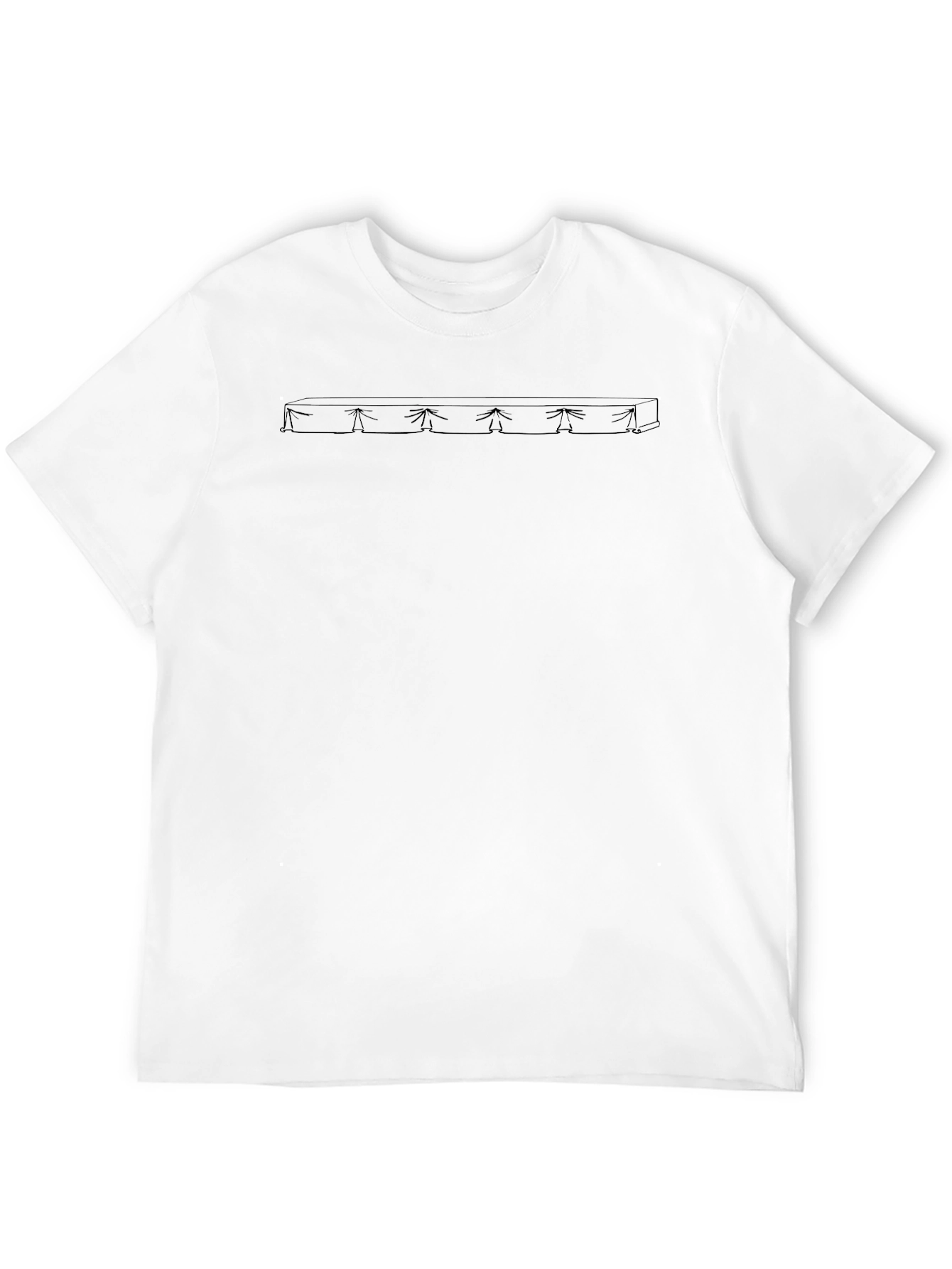 Black Graphic Print Crew Neck T-Shirt