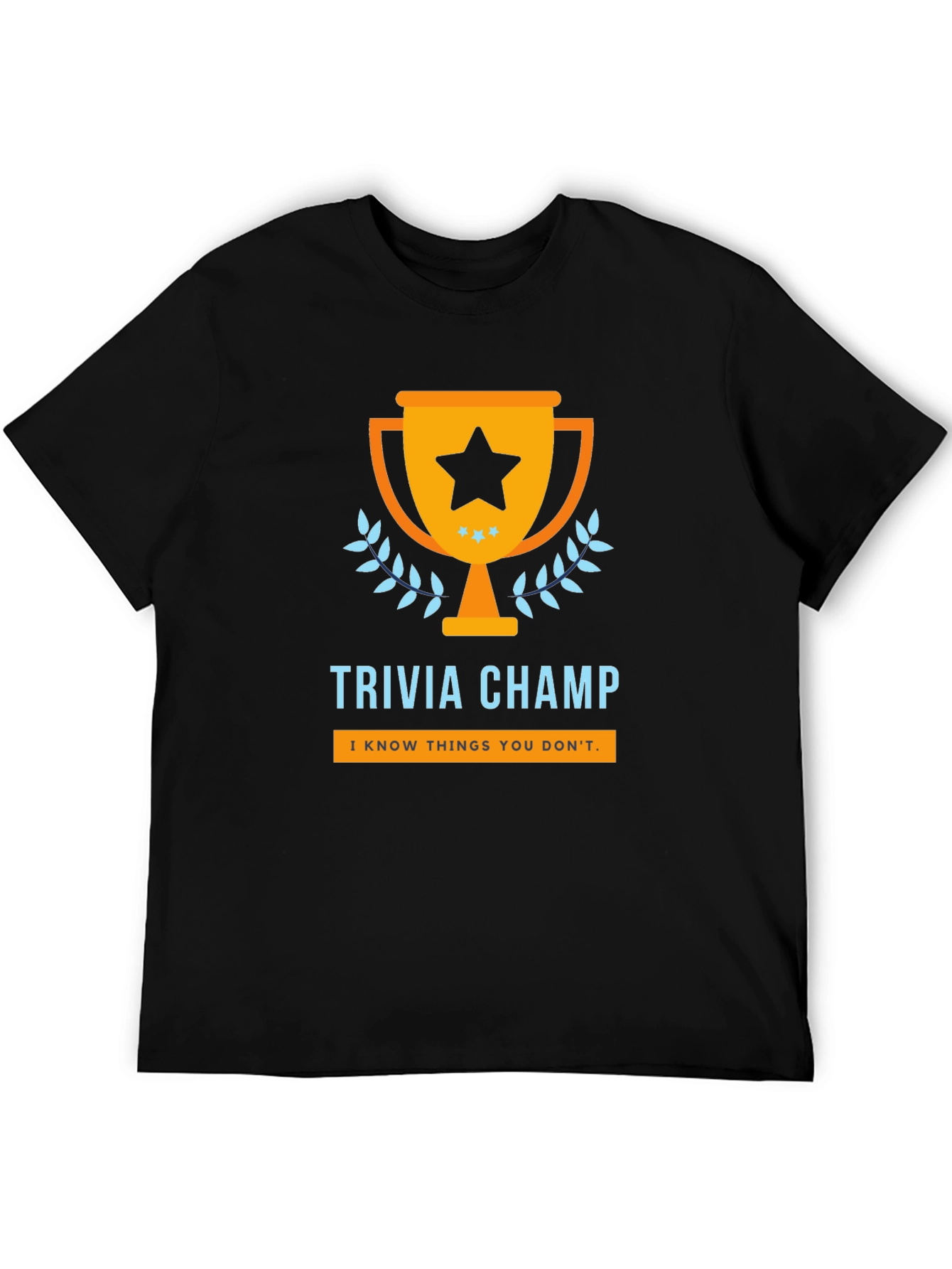 Trivia Champ Graphic T-Shirt