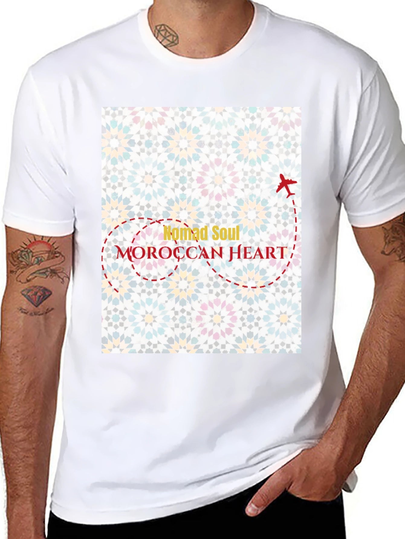 Nomad Soul Moroccan Heart T-Shirt