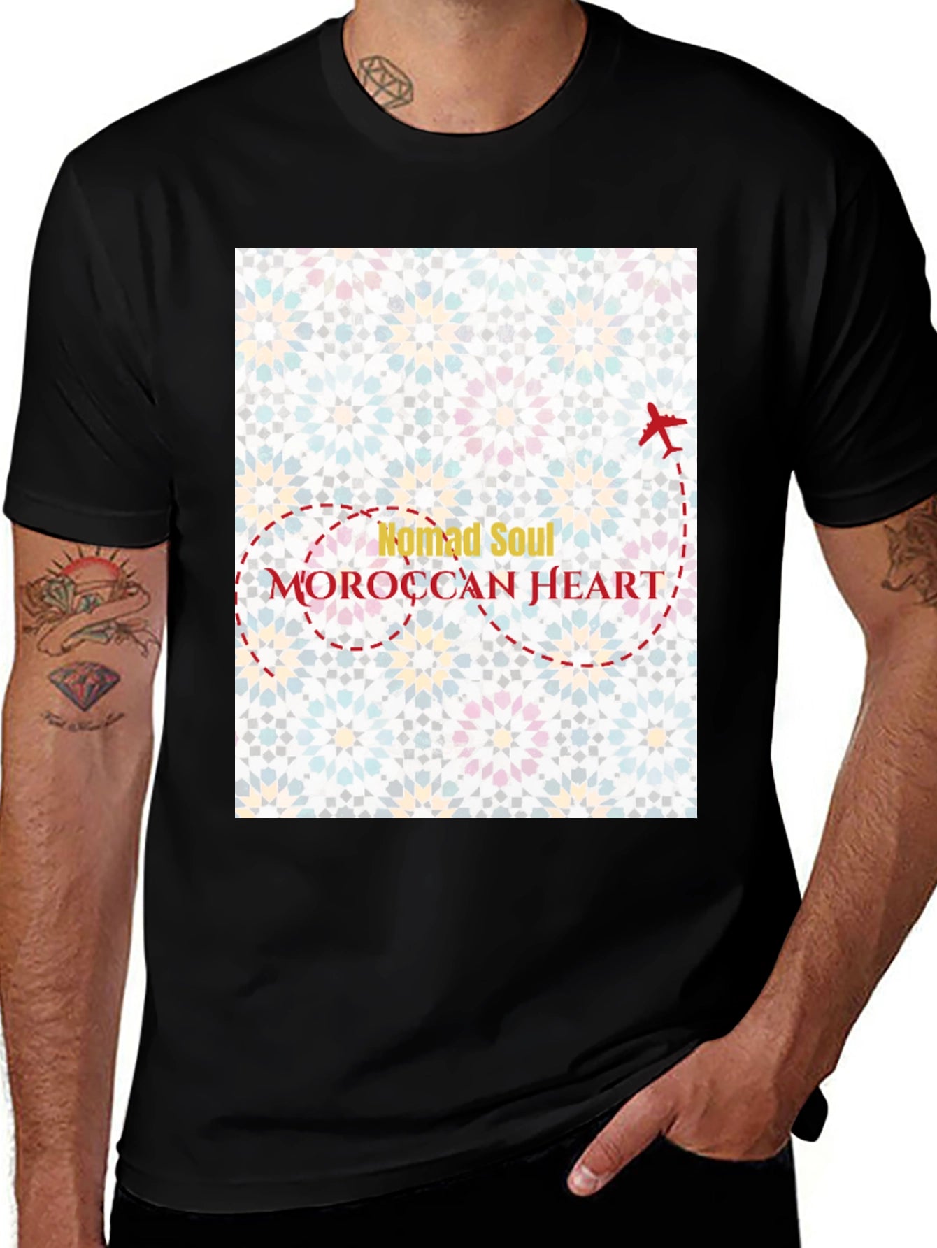 Nomad Soul Moroccan Heart T-Shirt