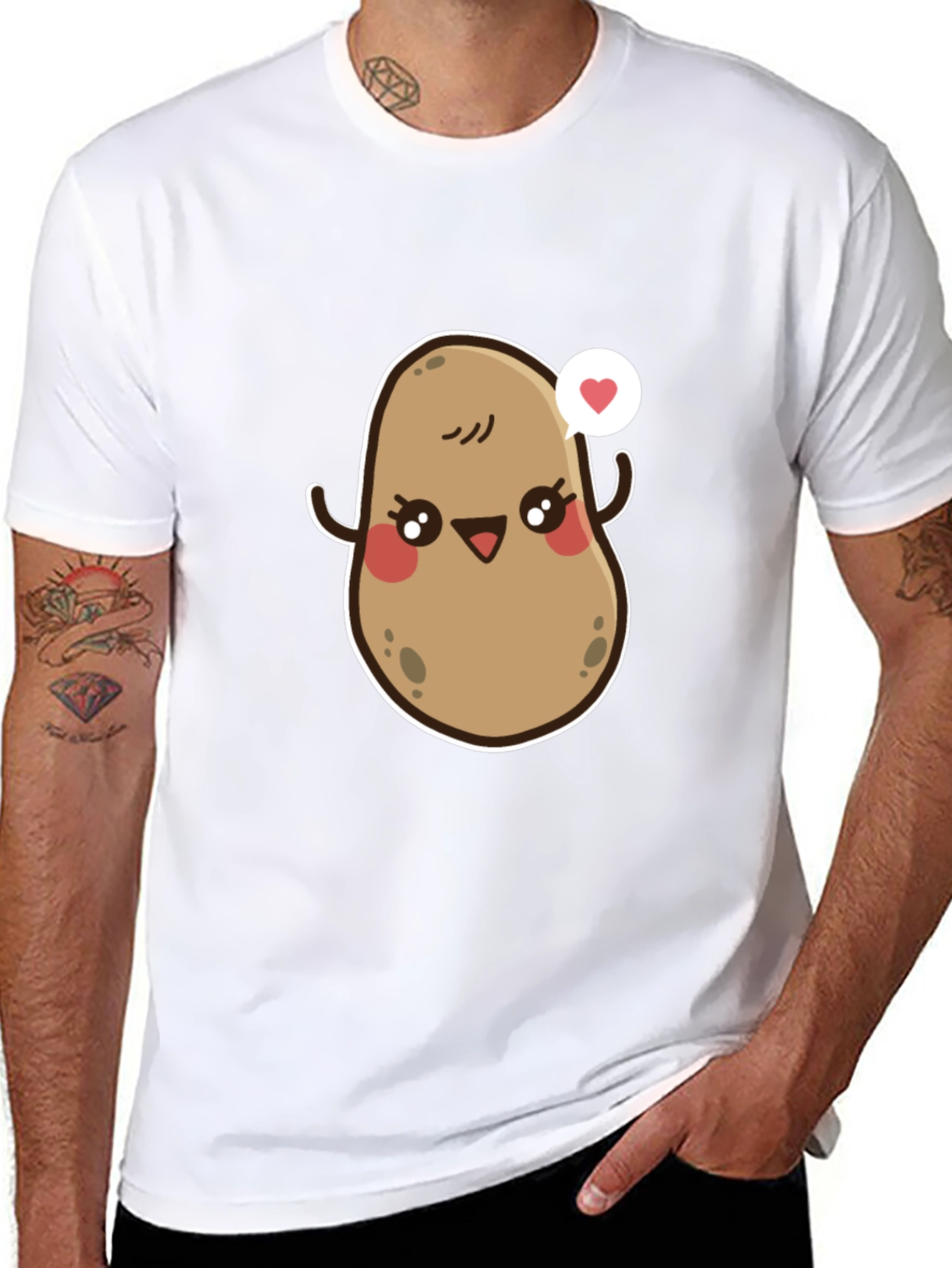 Cute Potato Love T-Shirt
