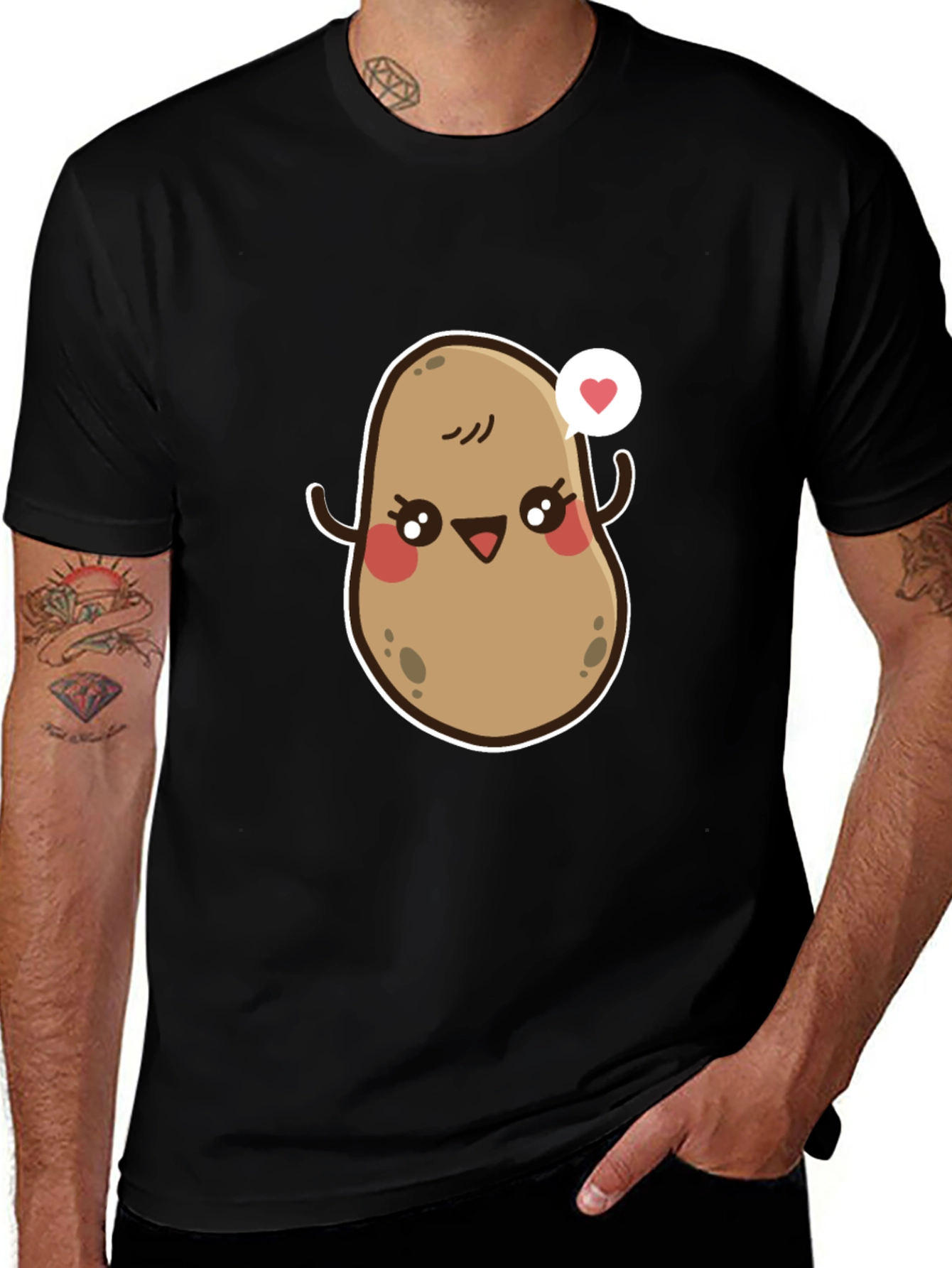Cute Potato Love T-Shirt