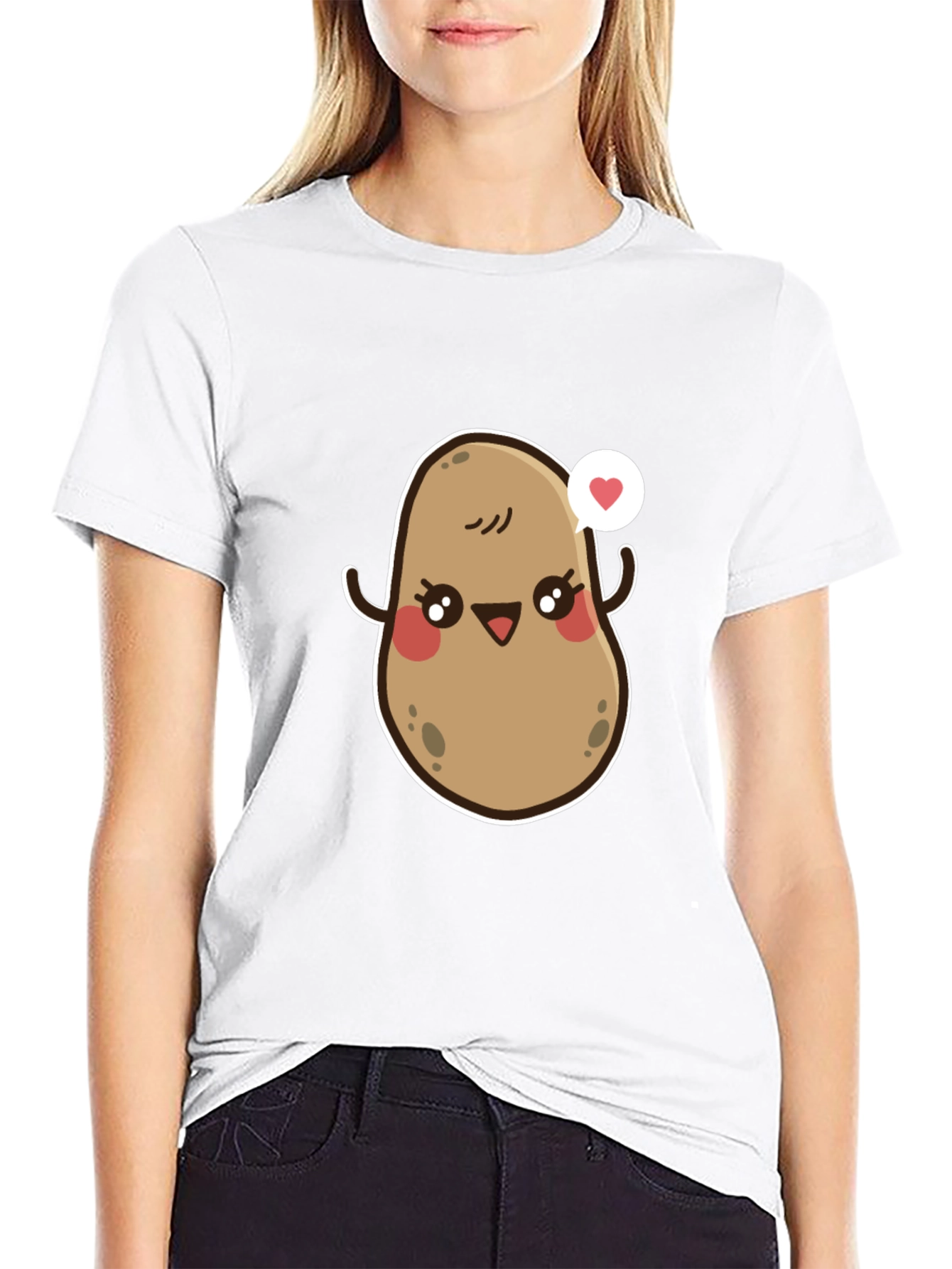 Cute Potato Love T-Shirt