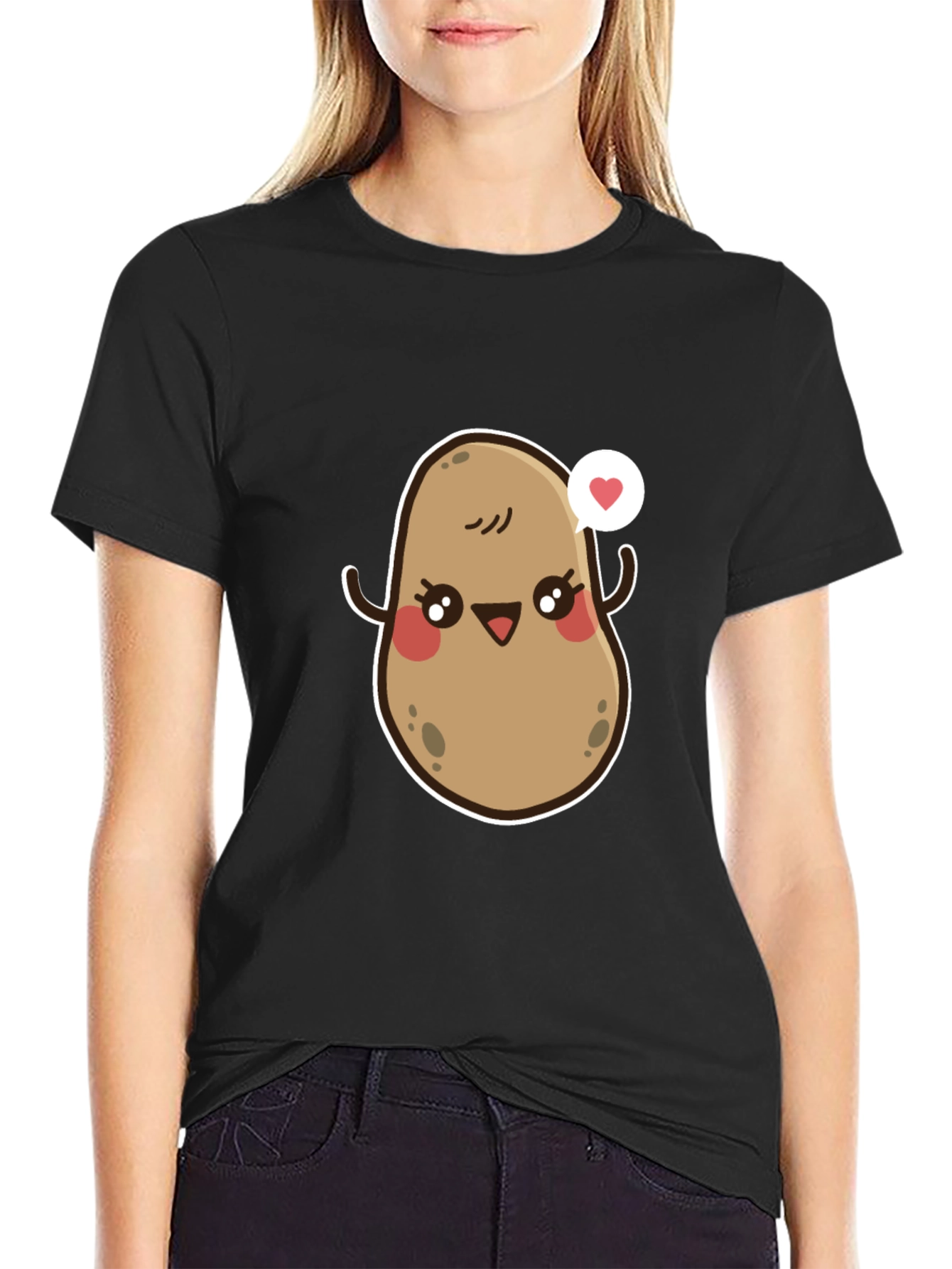 Cute Potato Love T-Shirt