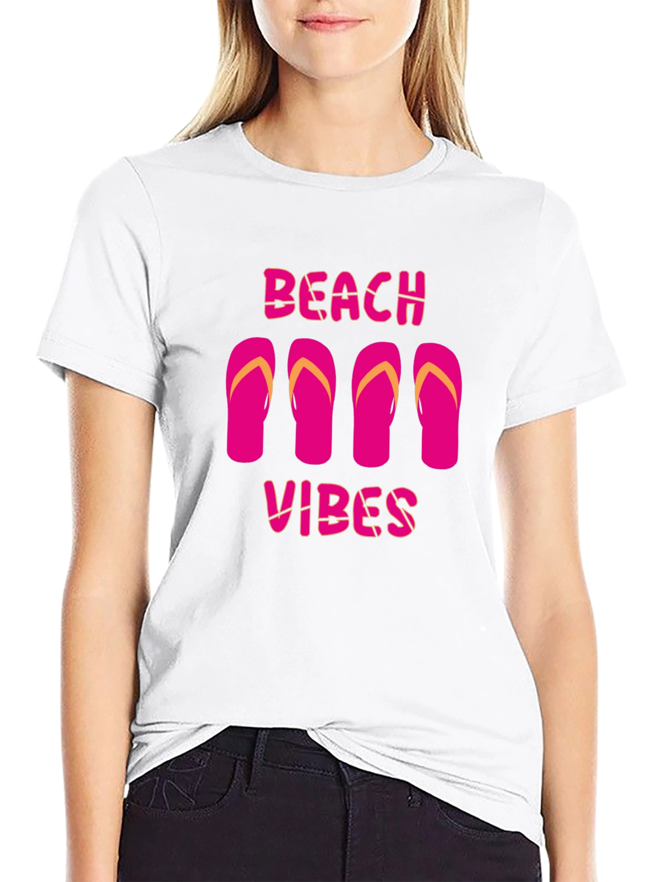Beach Vibes Graphic Tee - Summer Ready