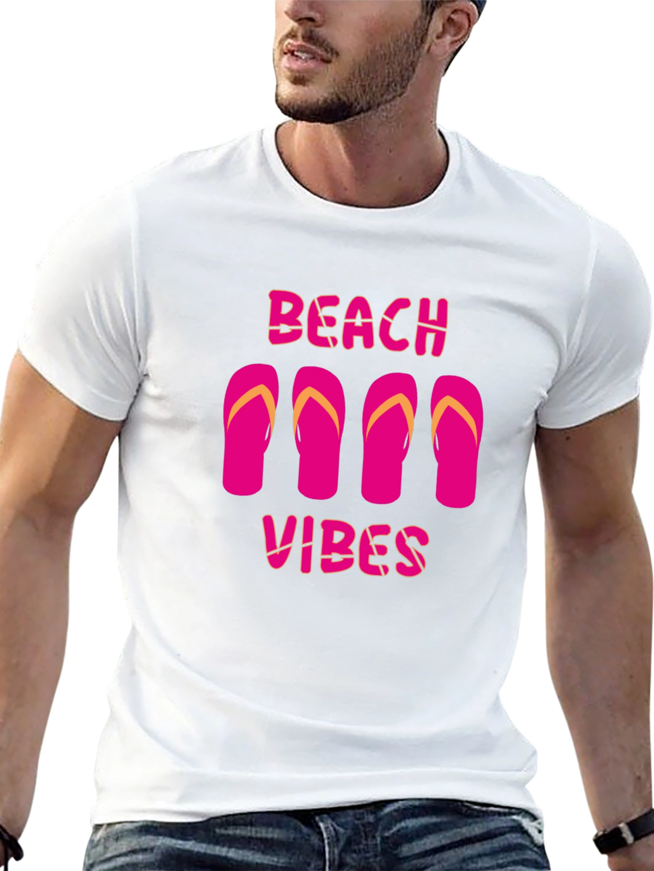 Beach Vibes Graphic Tee - Summer Ready