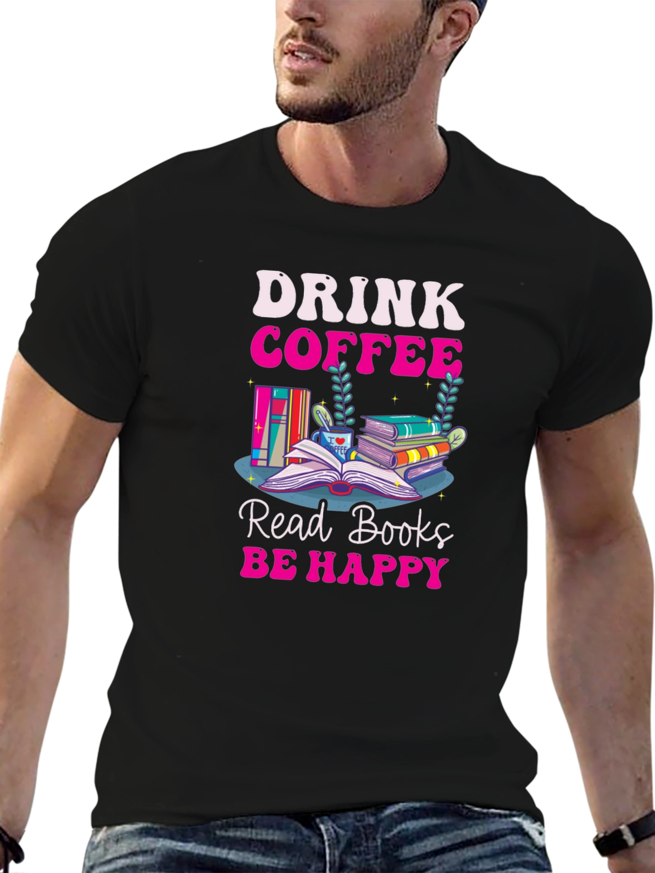 Drink Coffee Read Books T-Shirt