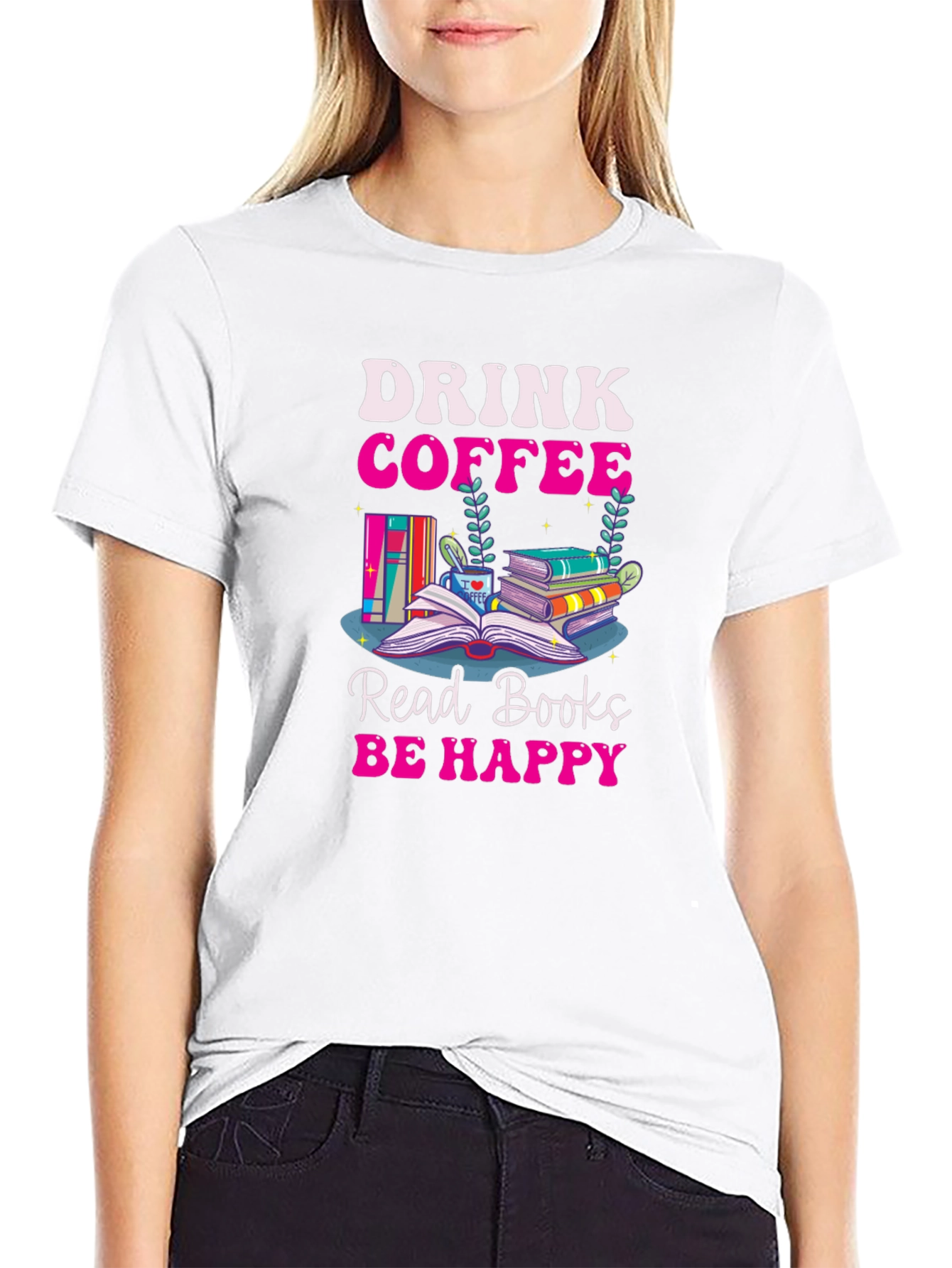 Drink Coffee Read Books T-Shirt
