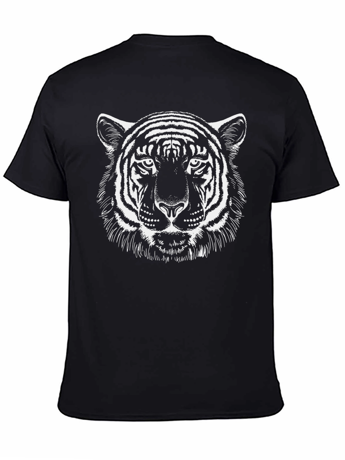 Black Tiger Graphic Tee - Fierce Style