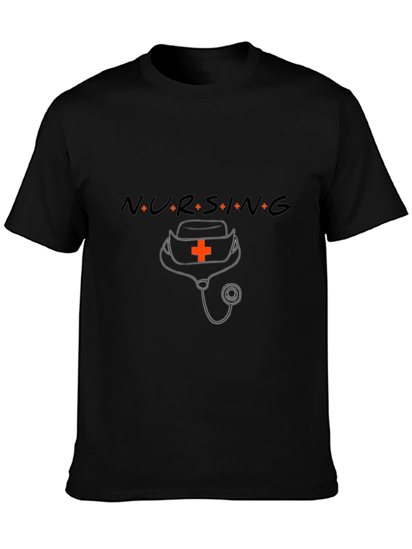Nursing Friends T-Shirt Nurse Hat Stethoscope Tee