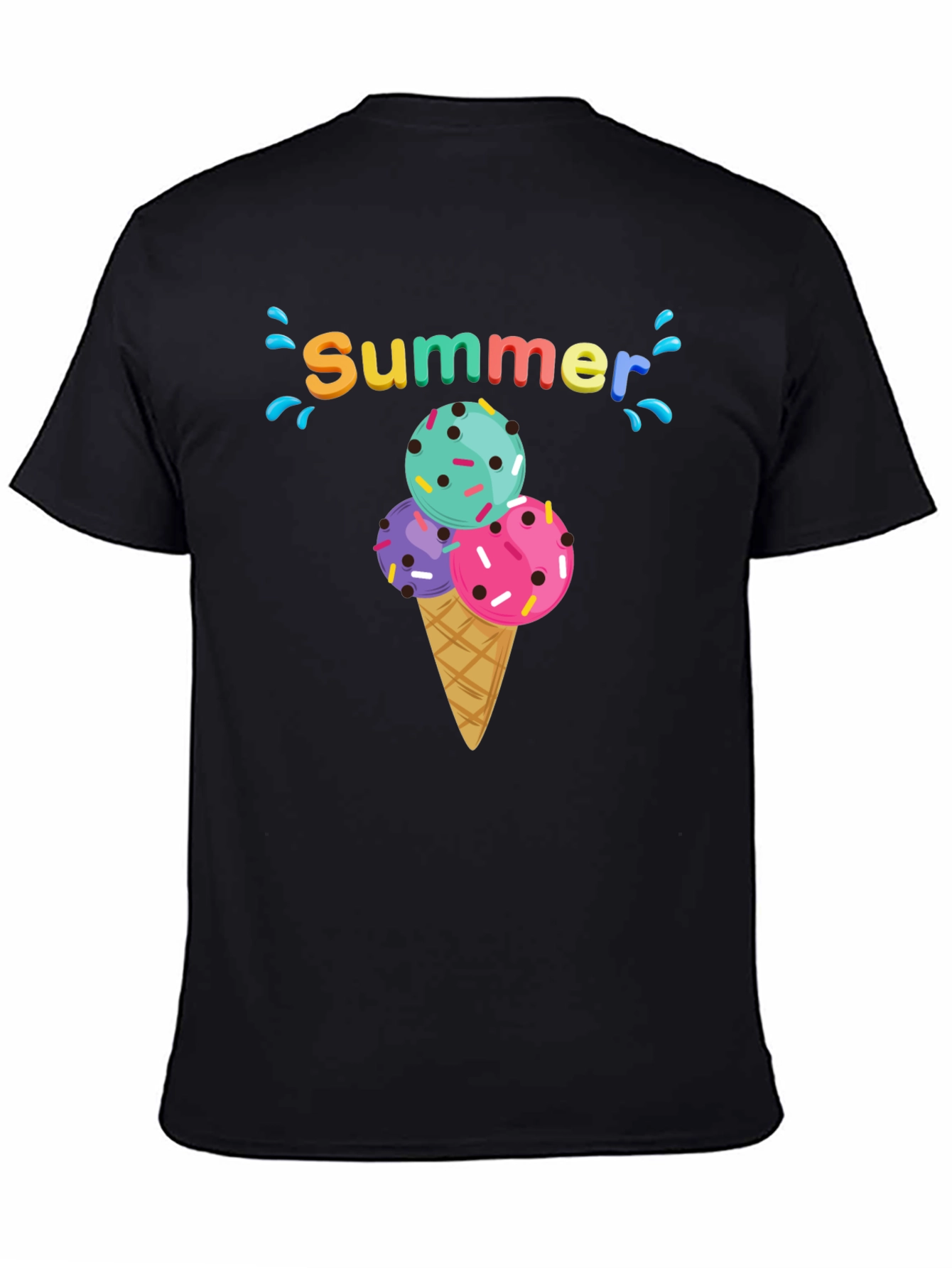 Summer Ice Cream Cone T-Shirt