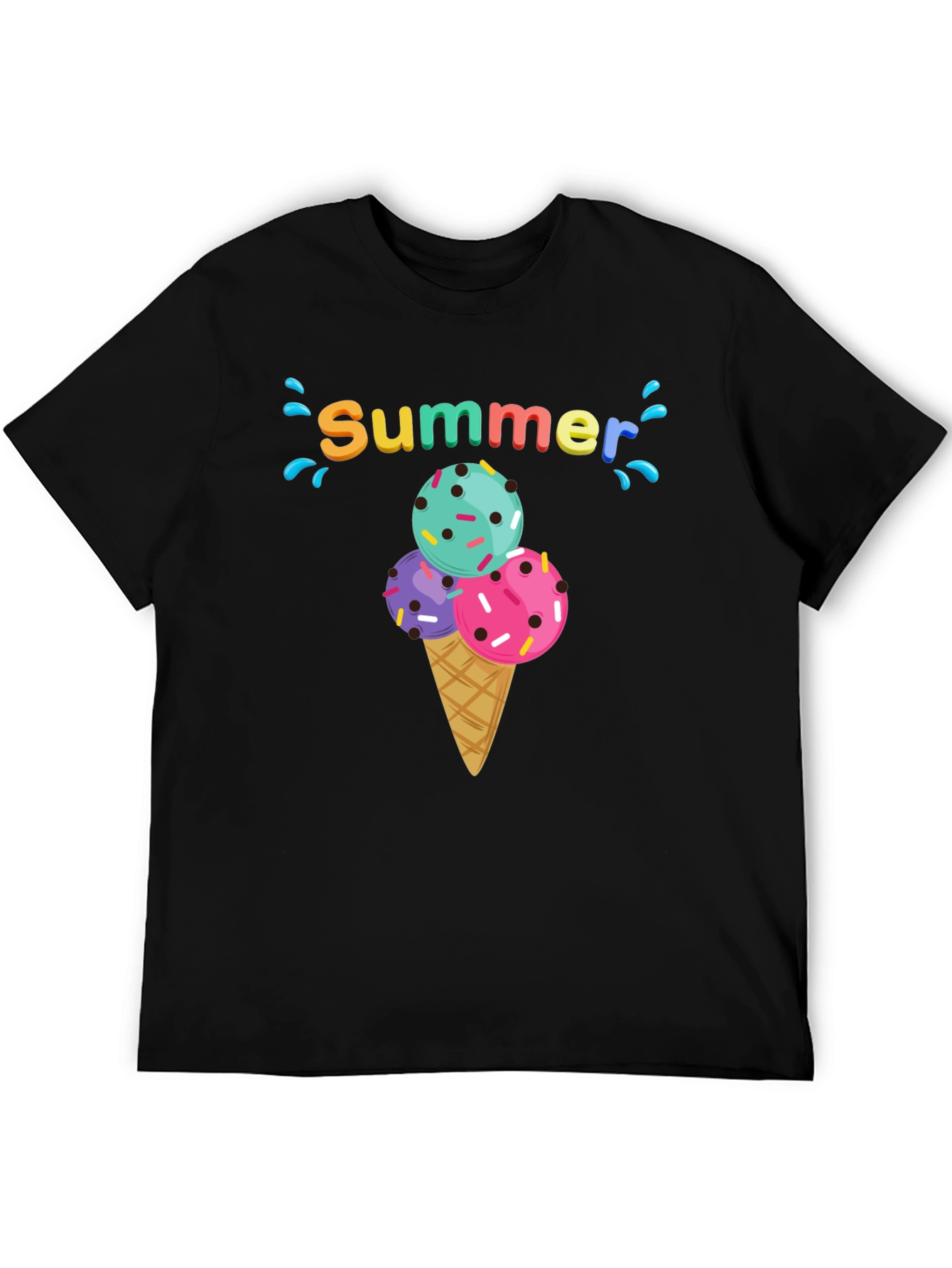 Summer Ice Cream Cone T-Shirt