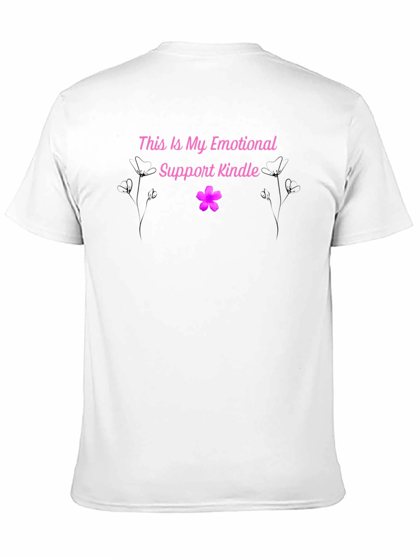 Emotional Support Kindle T-Shirt