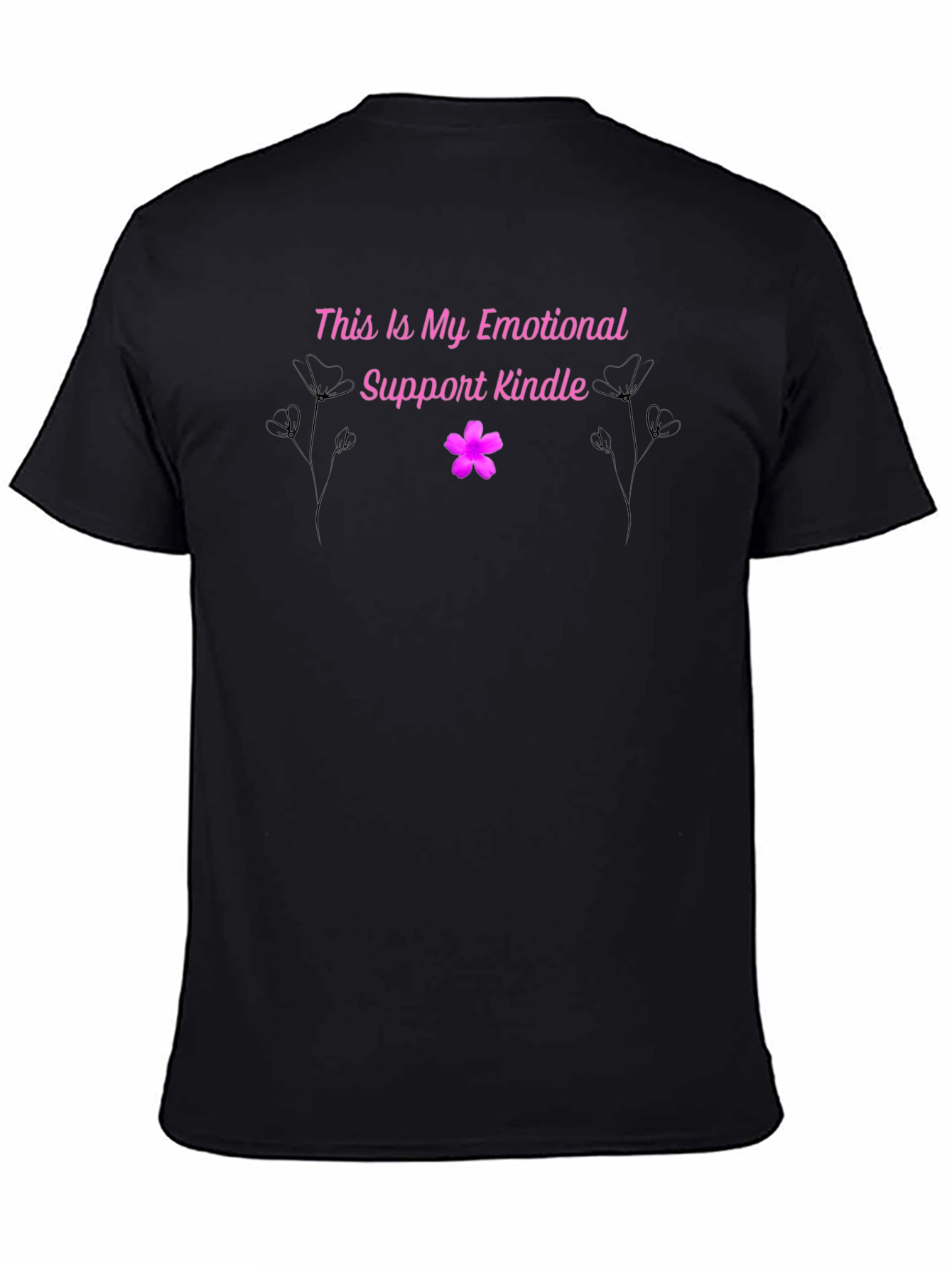 Emotional Support Kindle T-Shirt