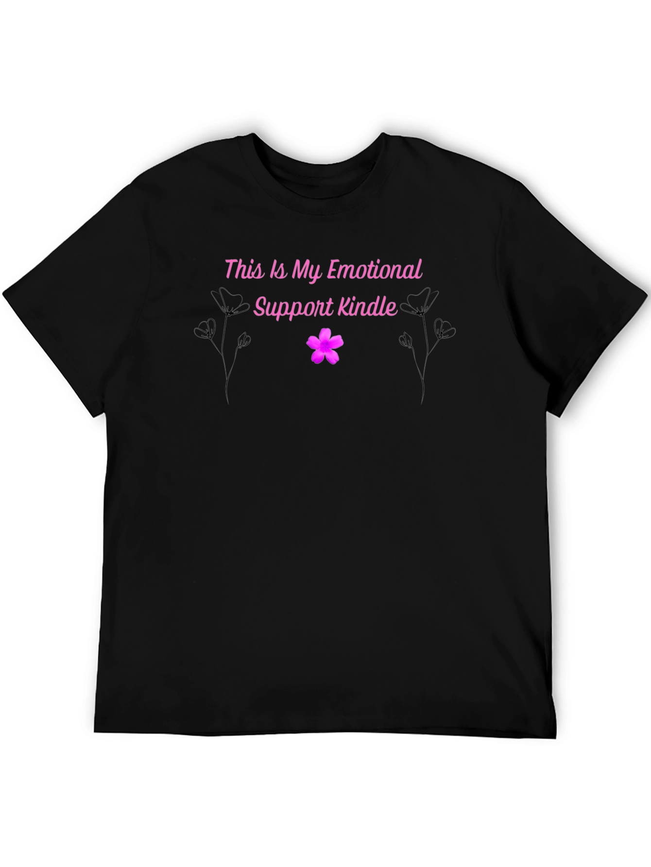 Emotional Support Kindle T-Shirt