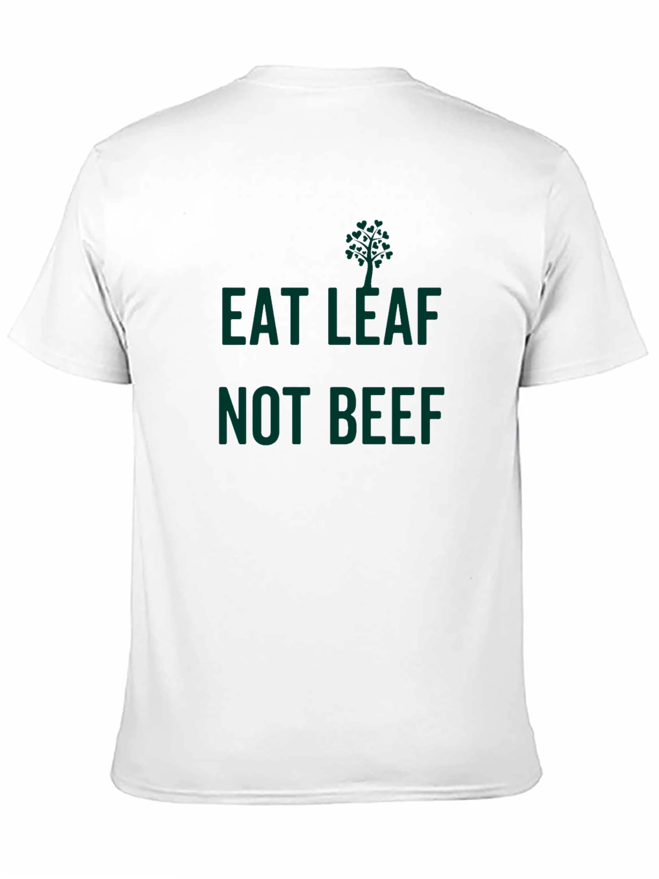 Eat Leaf Not Beef T-Shirt - Vegan Apparel
