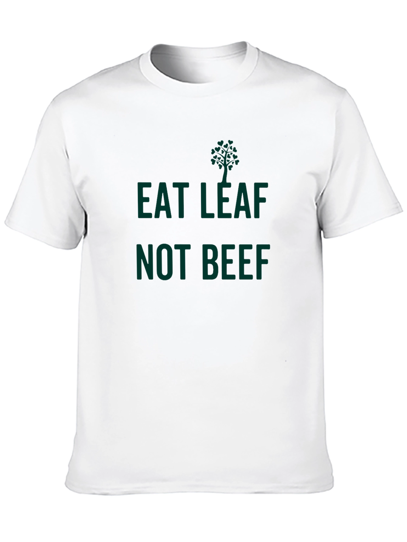 Eat Leaf Not Beef T-Shirt - Vegan Apparel