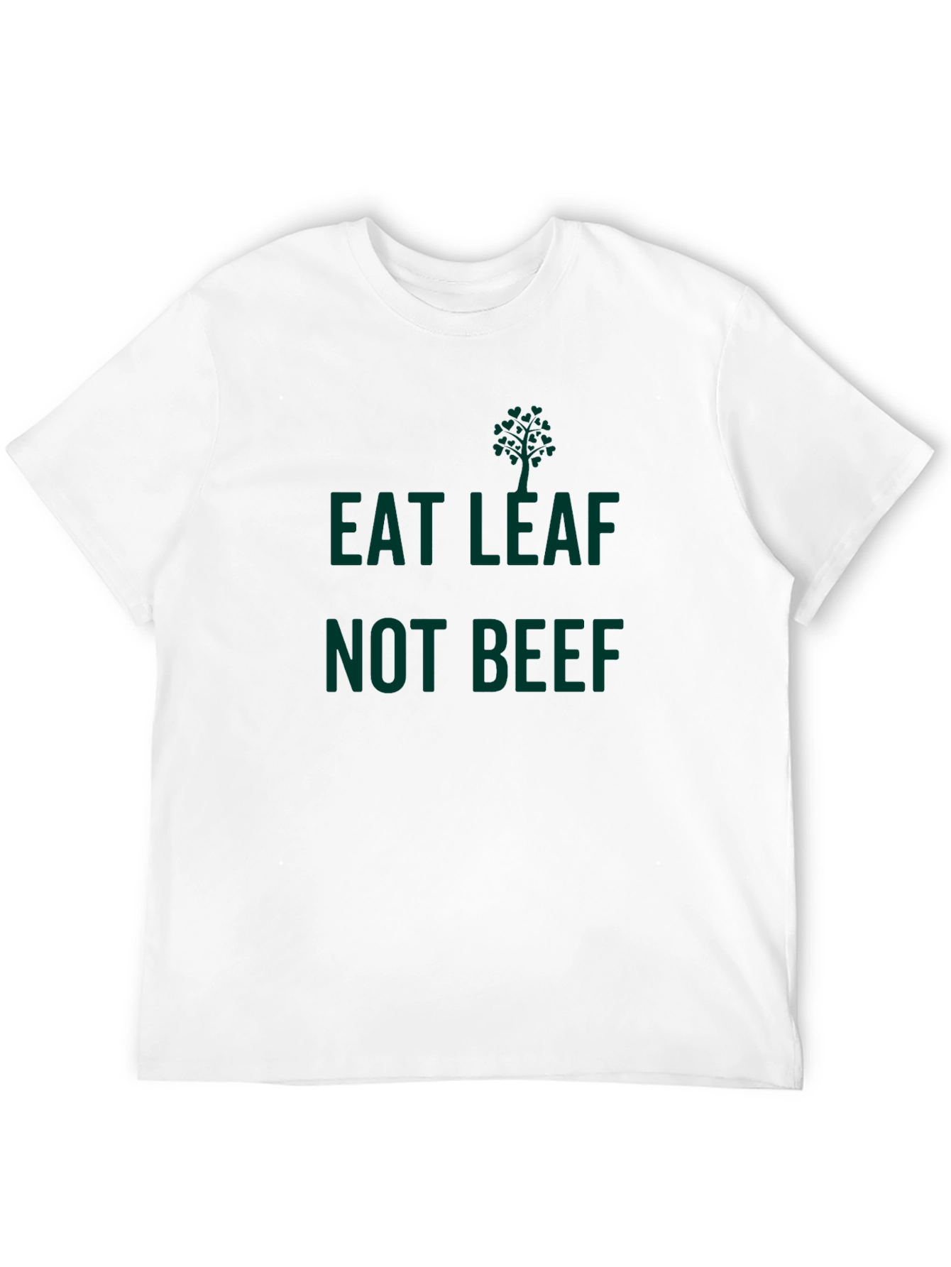 Eat Leaf Not Beef T-Shirt - Vegan Apparel