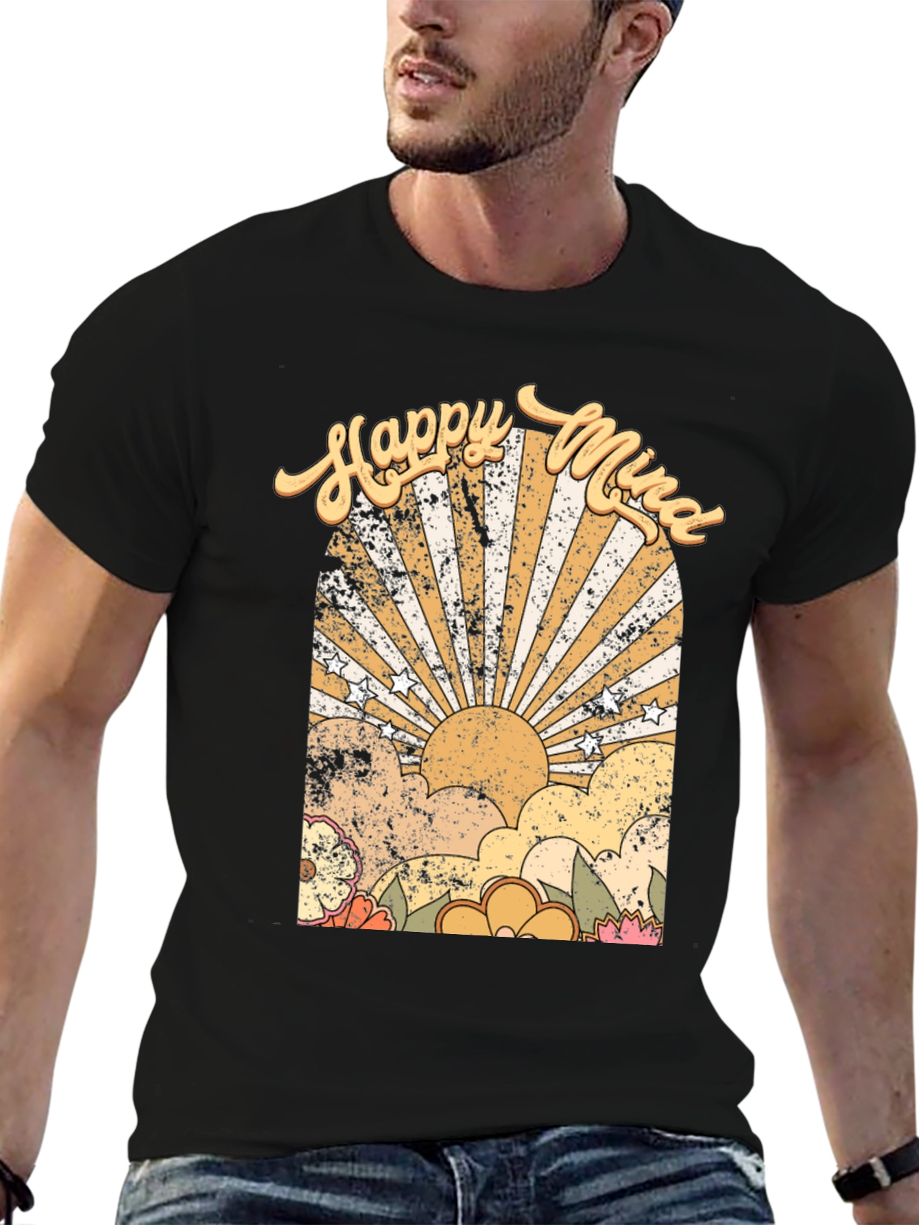 Happy Mind Graphic Tee