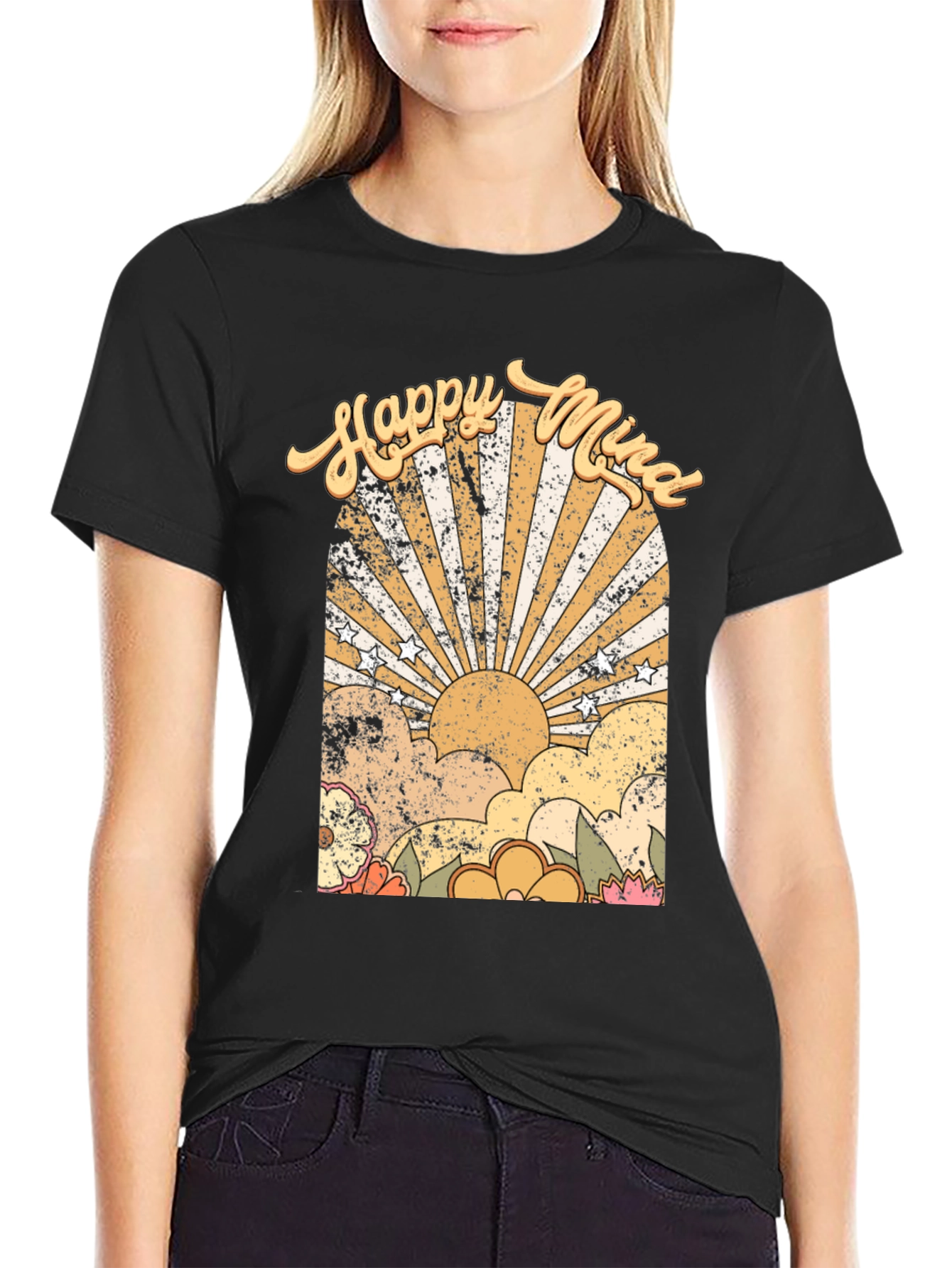 Happy Mind Graphic Tee