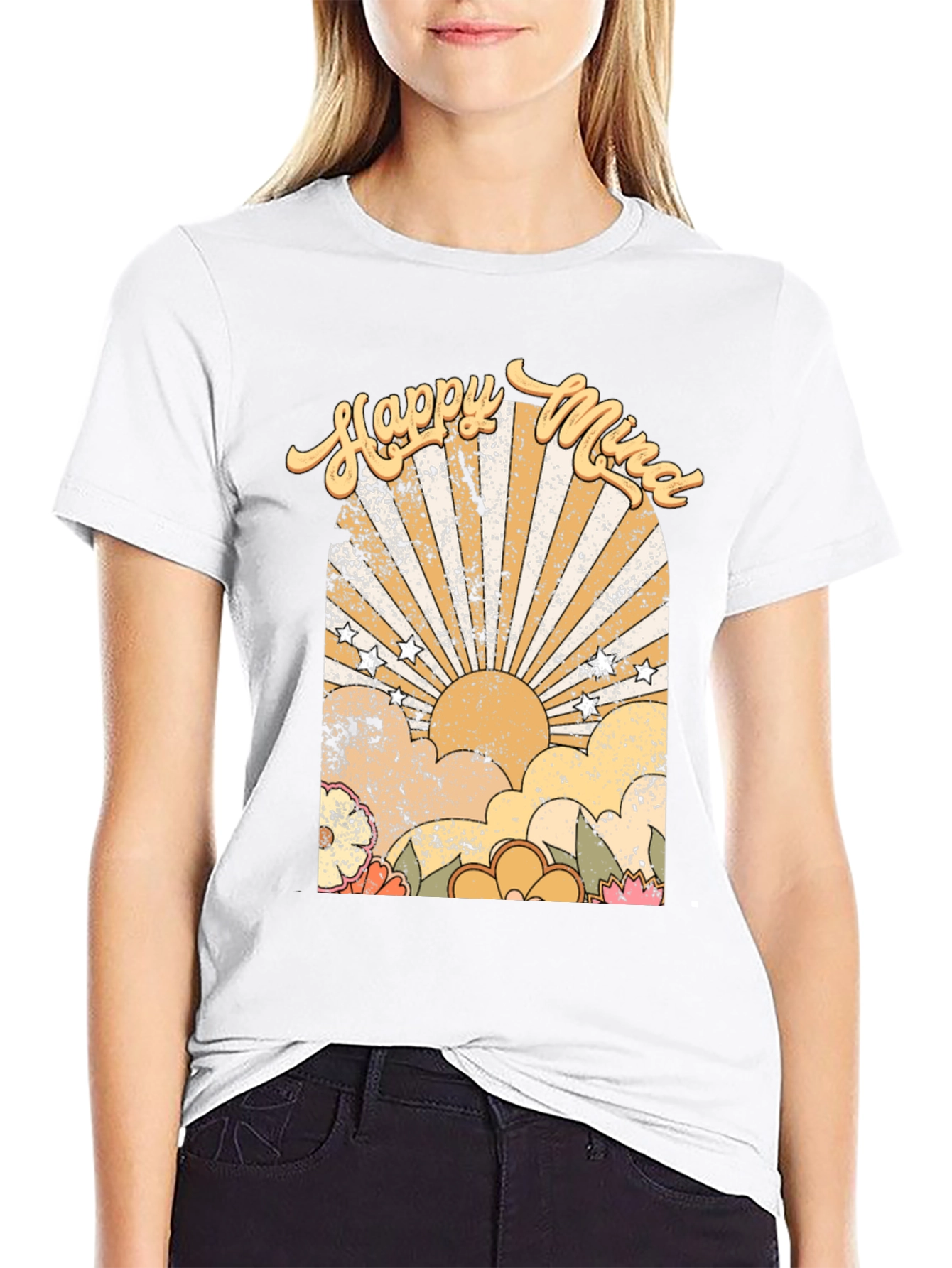 Happy Mind Graphic Tee
