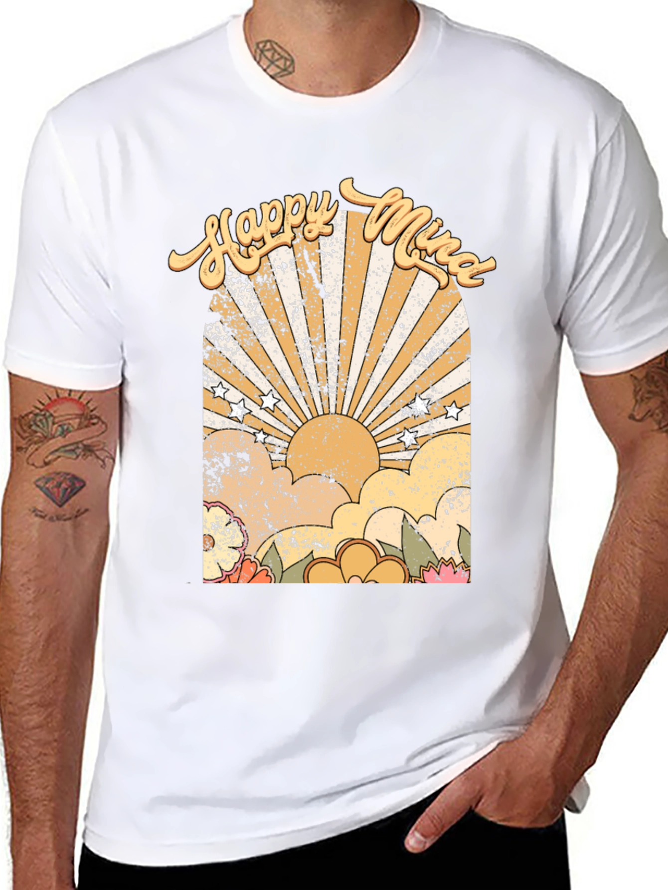 Happy Mind Graphic Tee