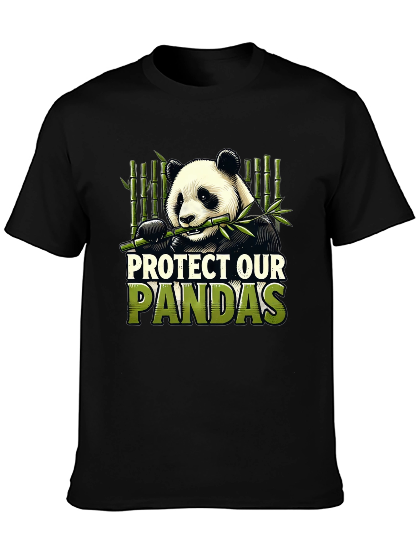 Protect Our Pandas Graphic Tee
