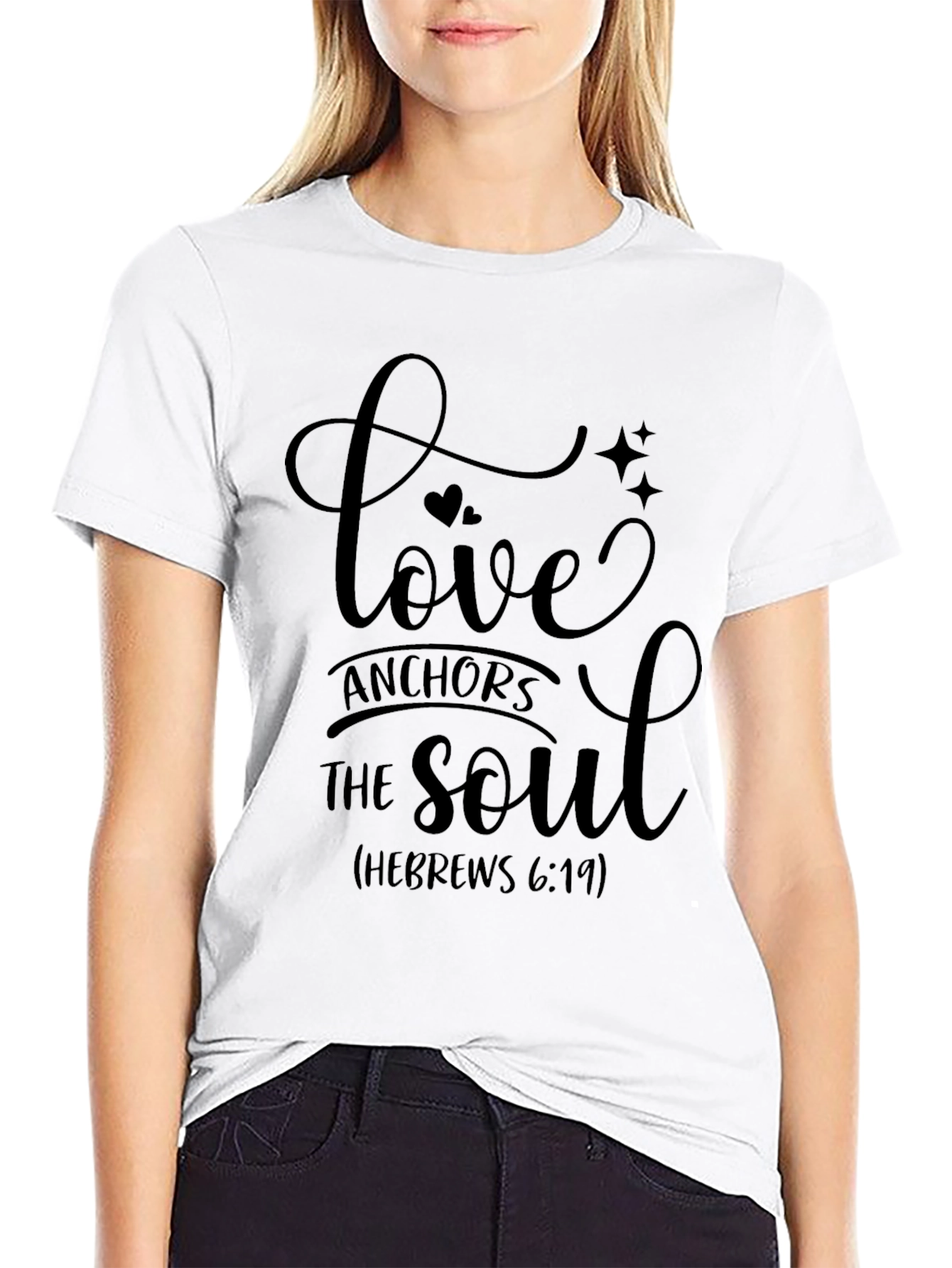 Love Anchors the Soul T-Shirt - Hebrews 6:19