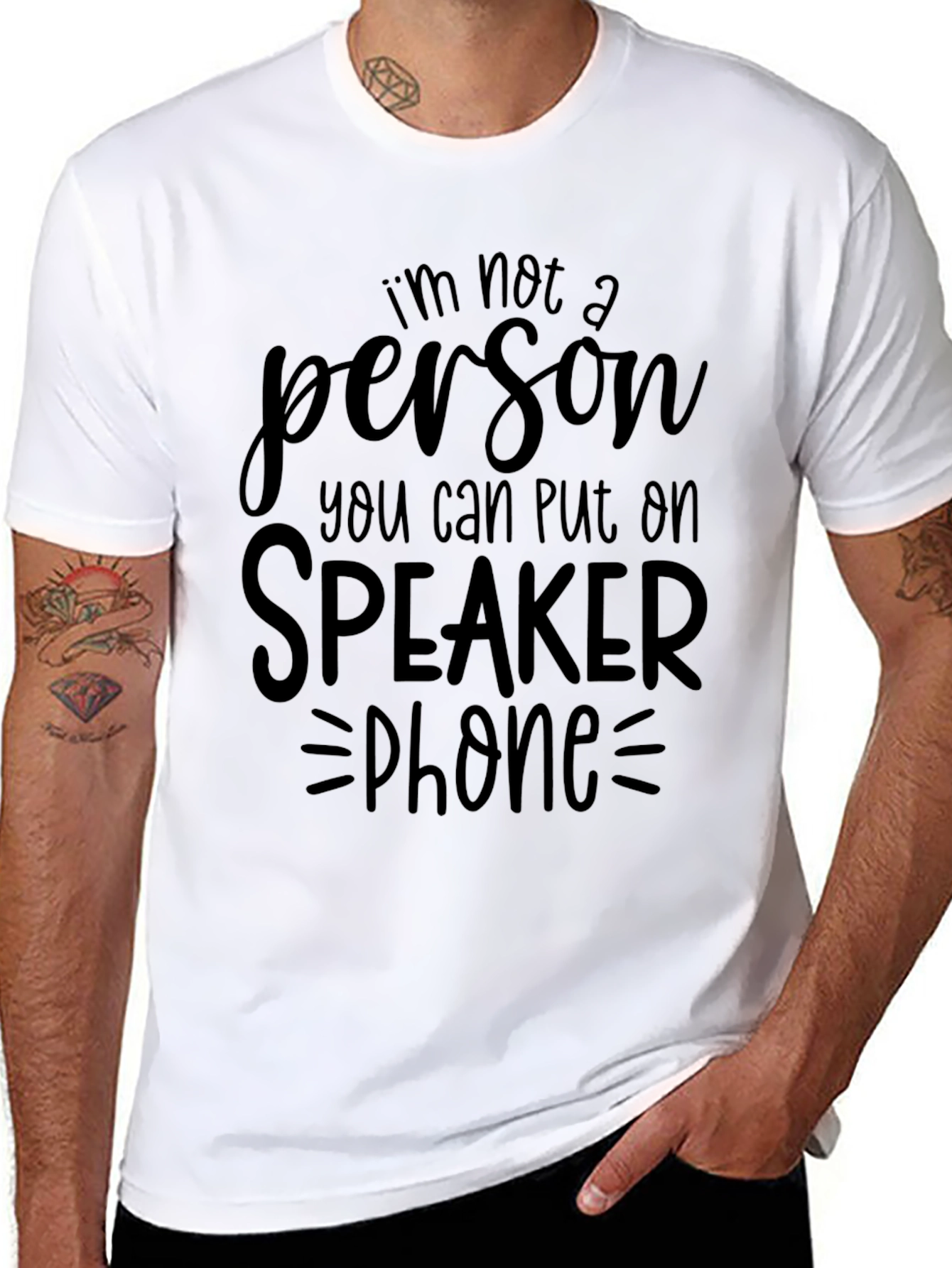 Speaker Phone T-Shirt - Bold Statement Tee
