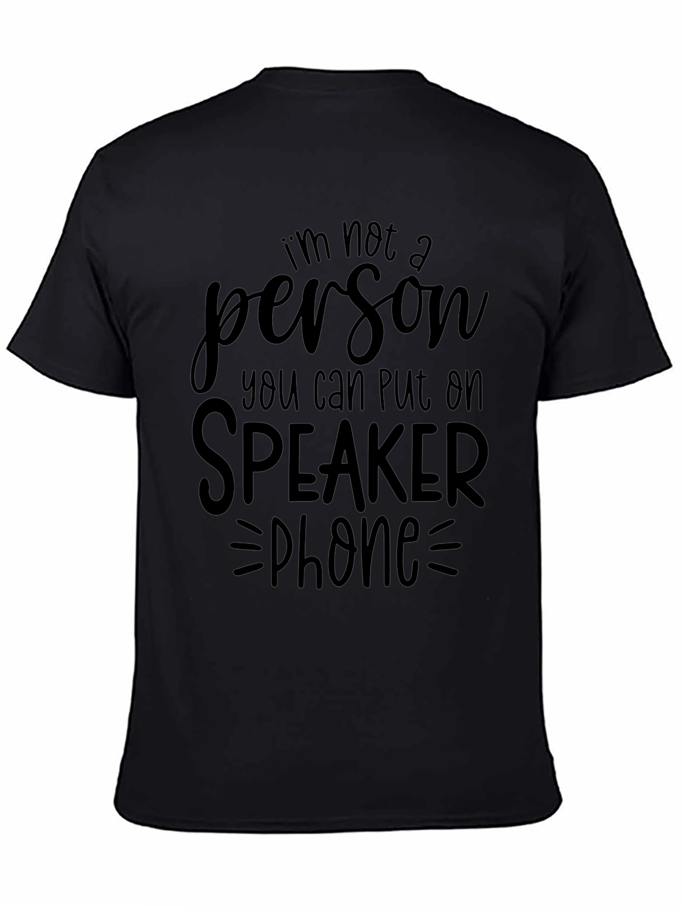 Speaker Phone T-Shirt - Bold Statement Tee