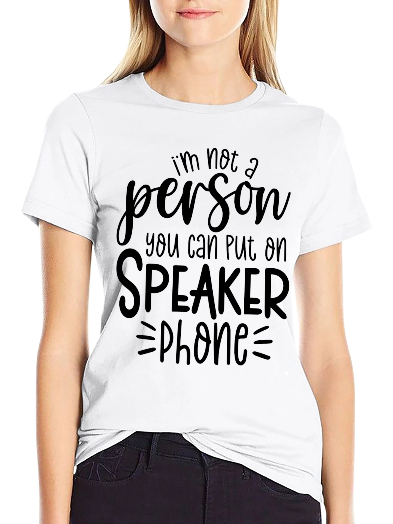 Speaker Phone T-Shirt - Bold Statement Tee