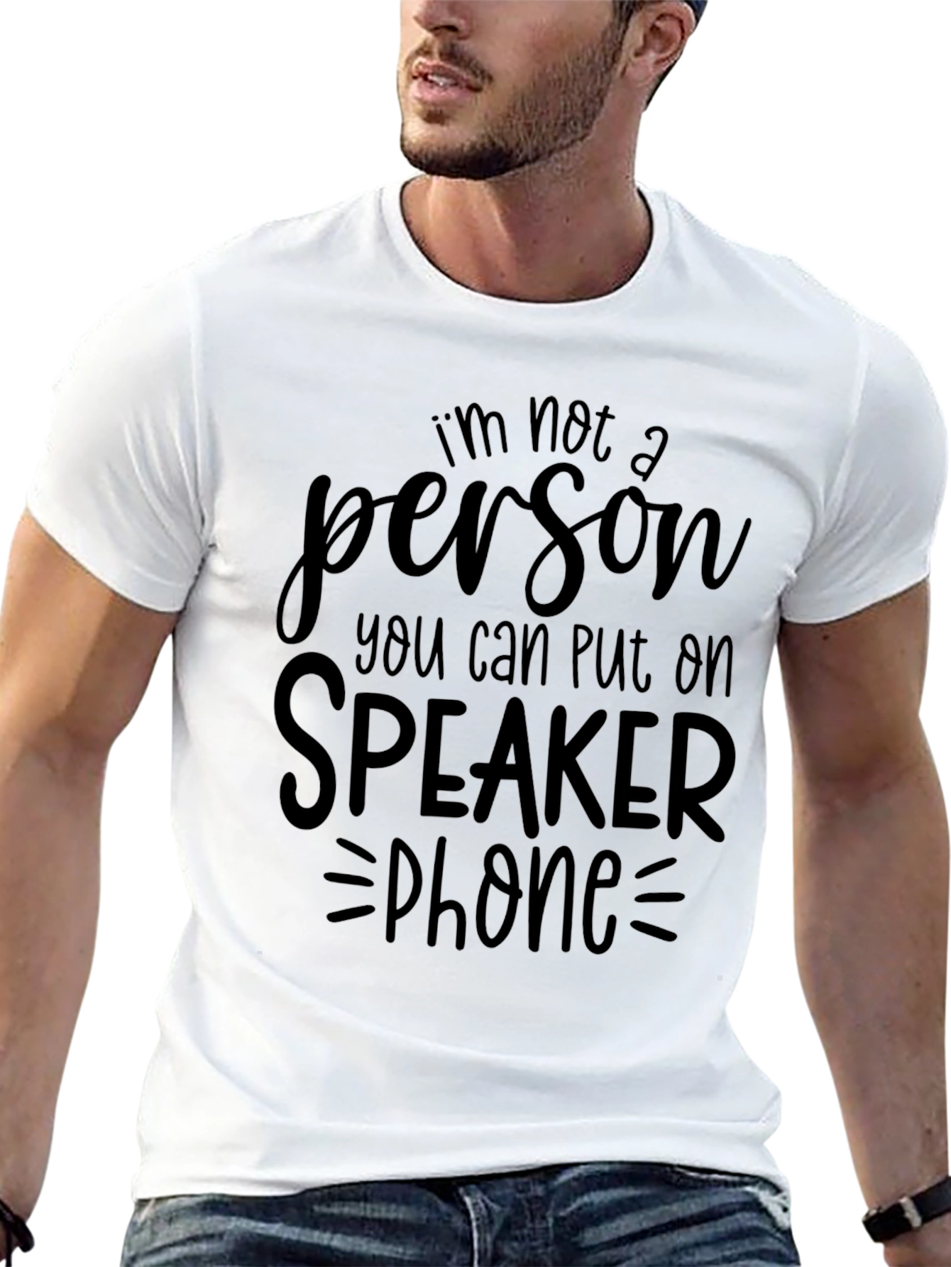 Speaker Phone T-Shirt - Bold Statement Tee