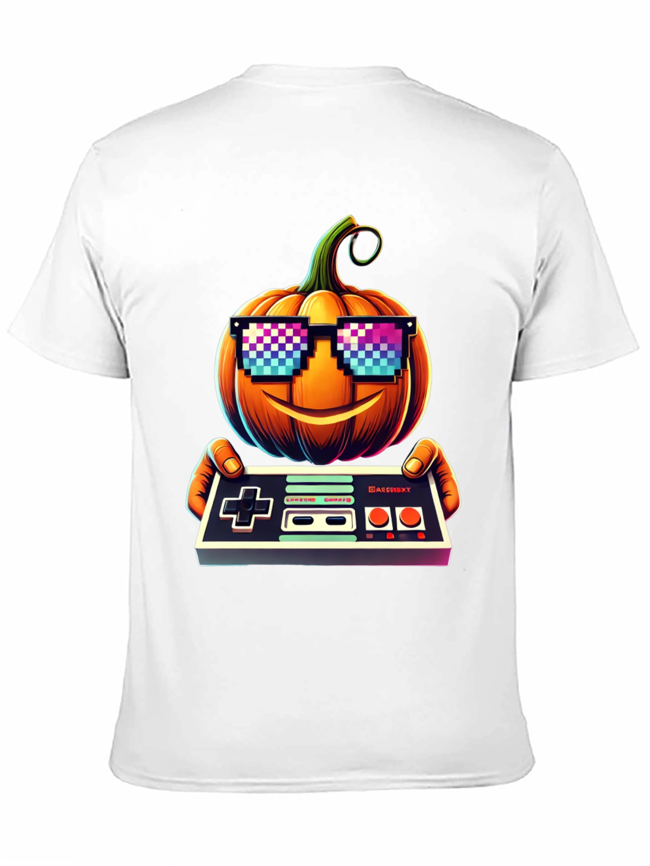Retro Gamer Pumpkin Tee