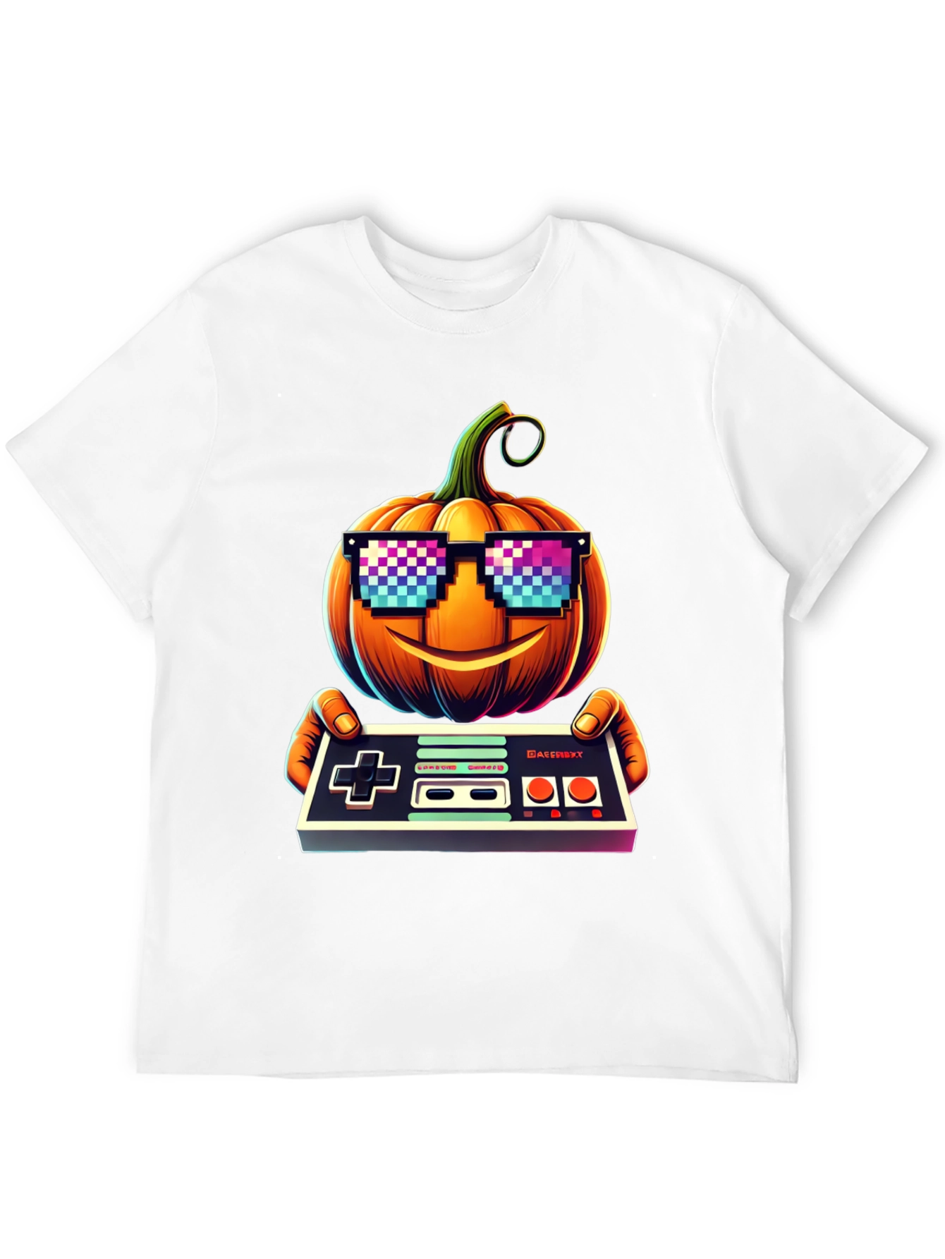 Retro Gamer Pumpkin Tee