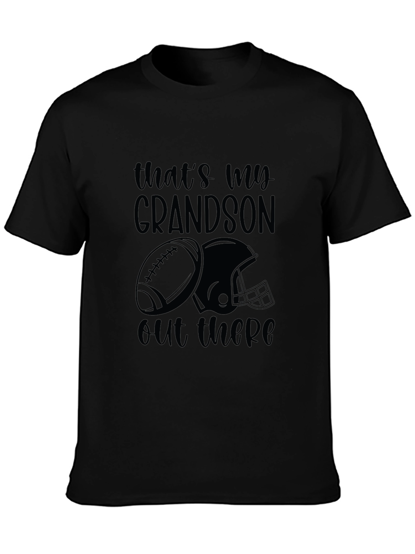 Grandson Football T-Shirt - Proud Grandparent Apparel