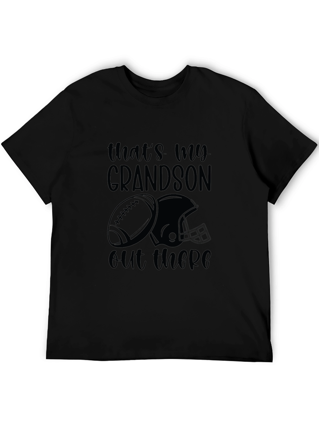 Grandson Football T-Shirt - Proud Grandparent Apparel