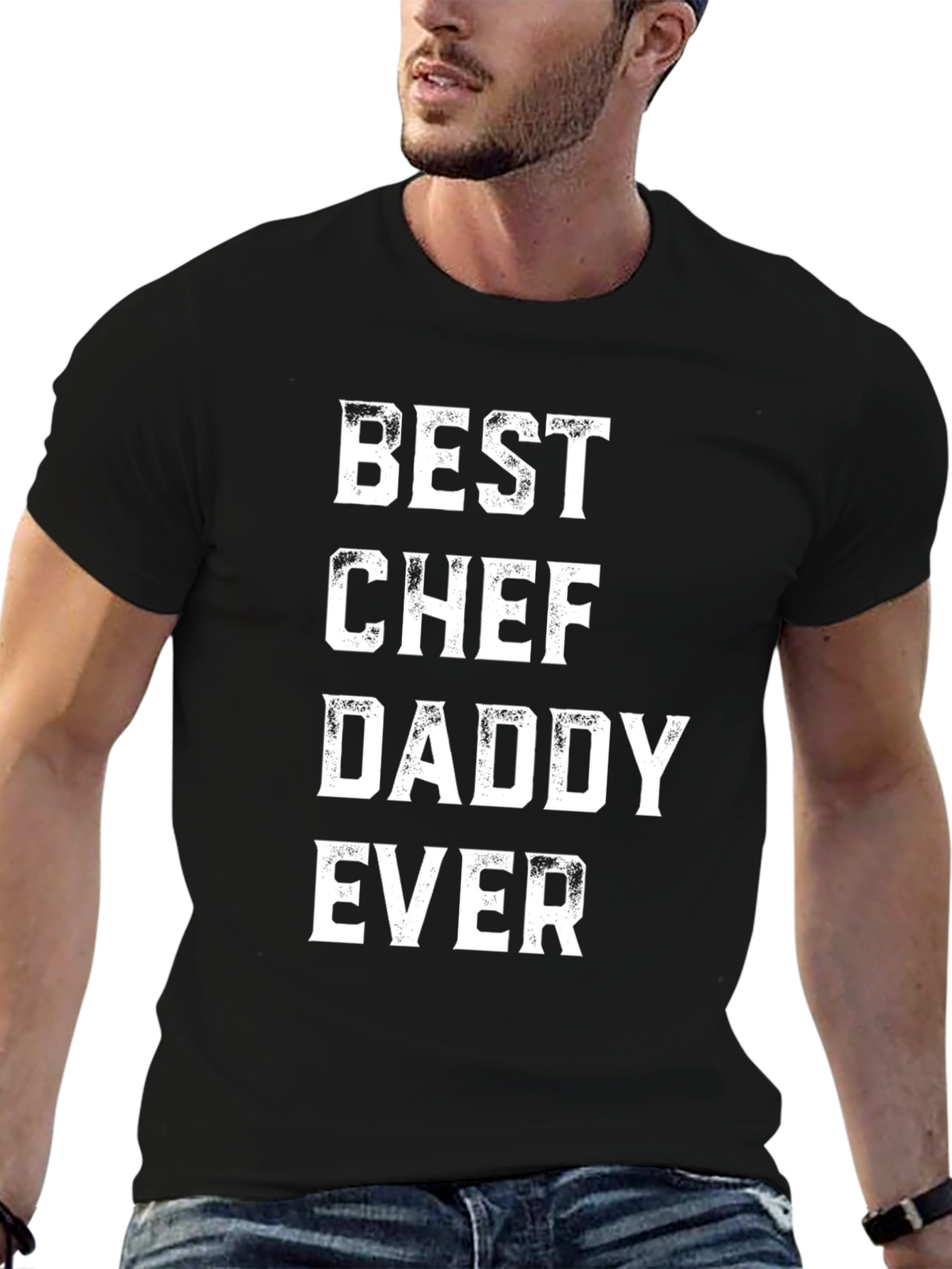 Best Chef Daddy Ever T-Shirt Black