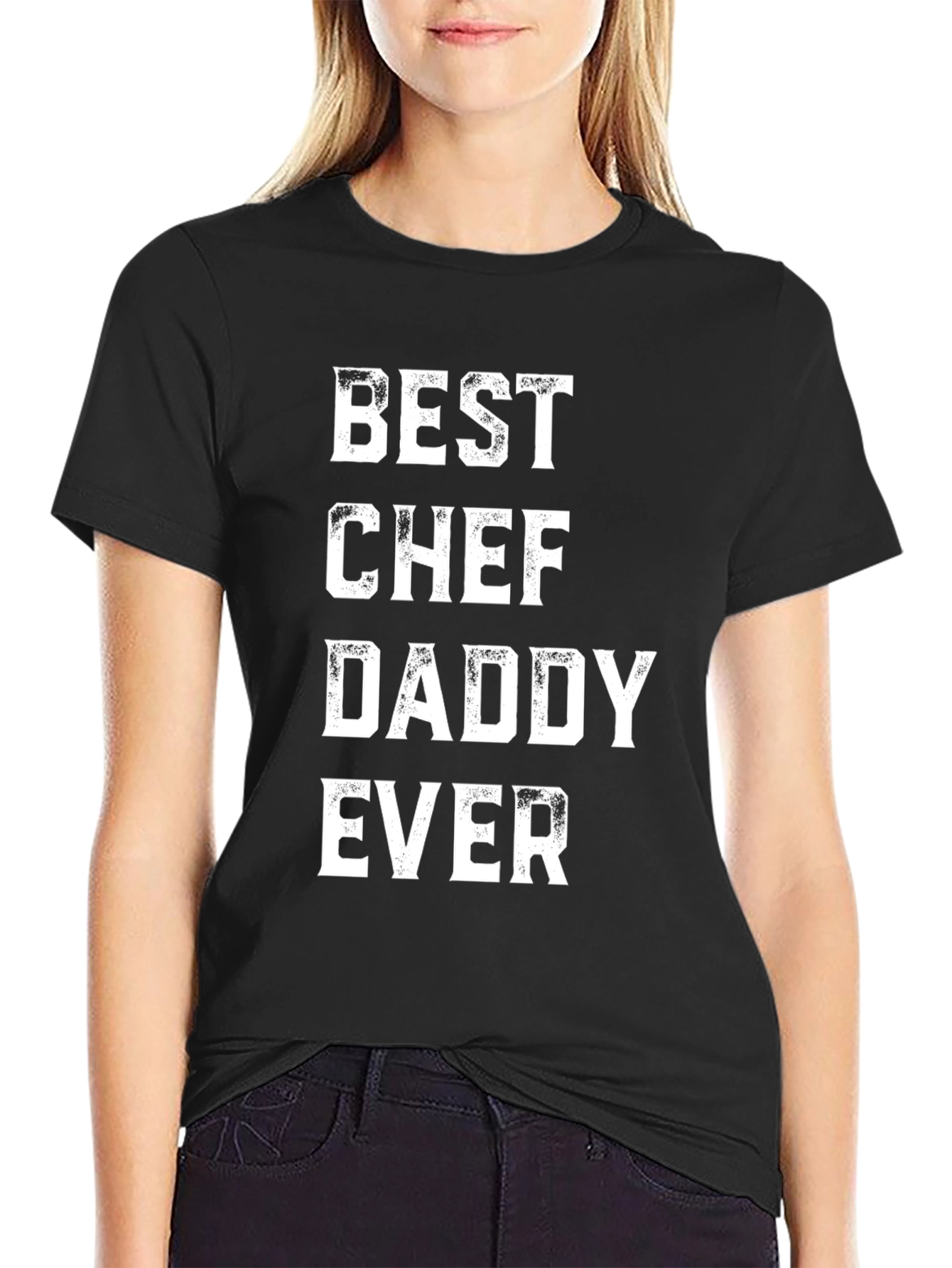 Best Chef Daddy Ever T-Shirt Black