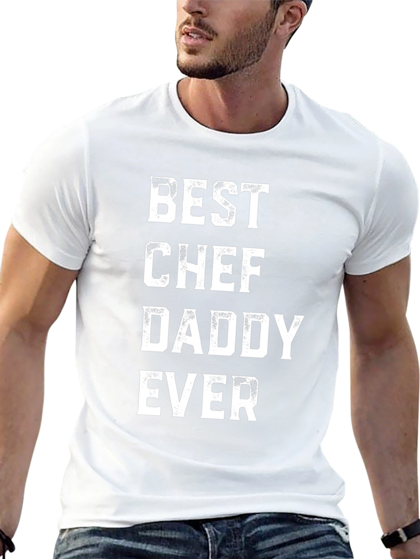 Best Chef Daddy Ever T-Shirt Black