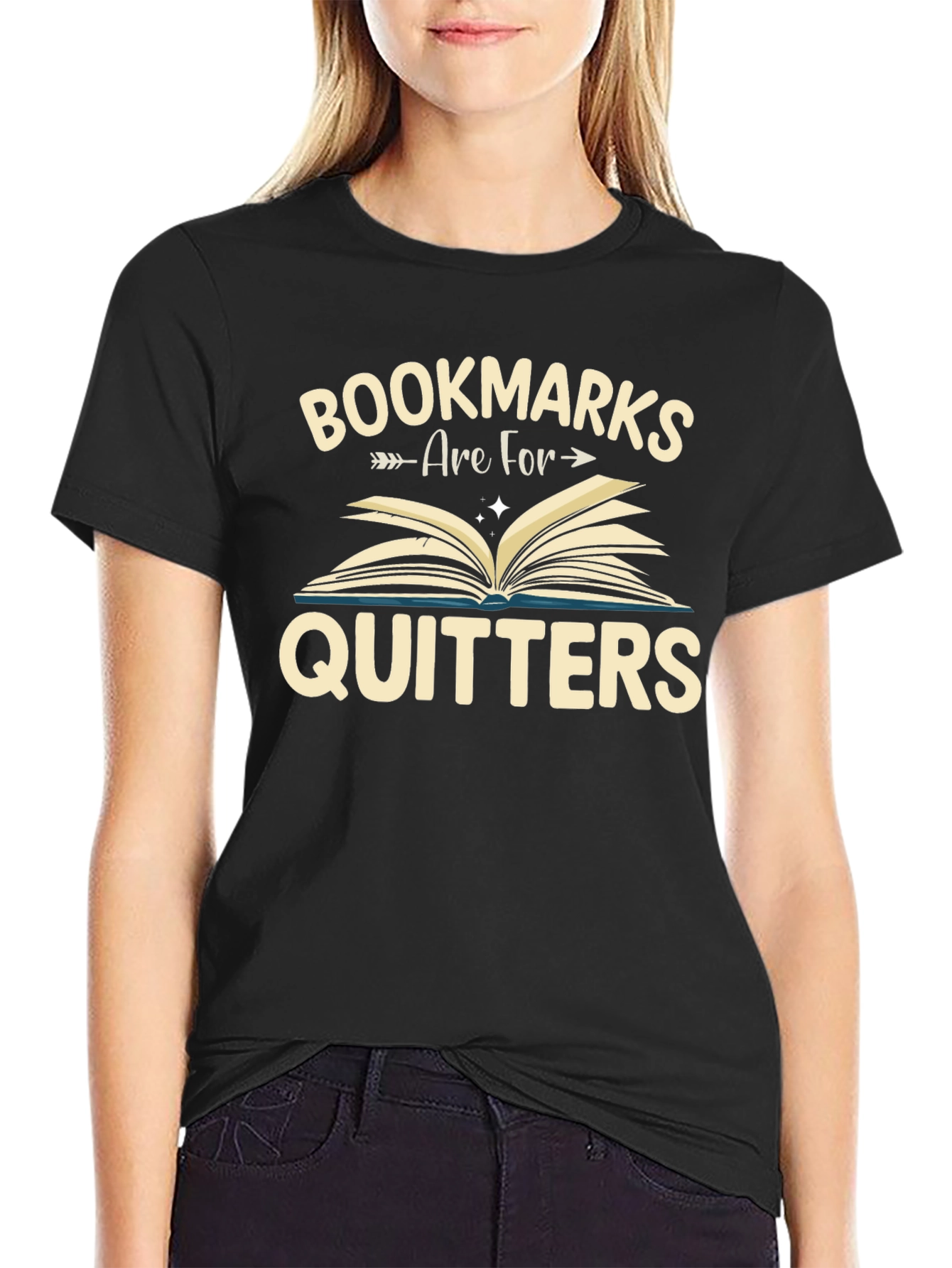 Bookmarks are for Quitters T-Shirt