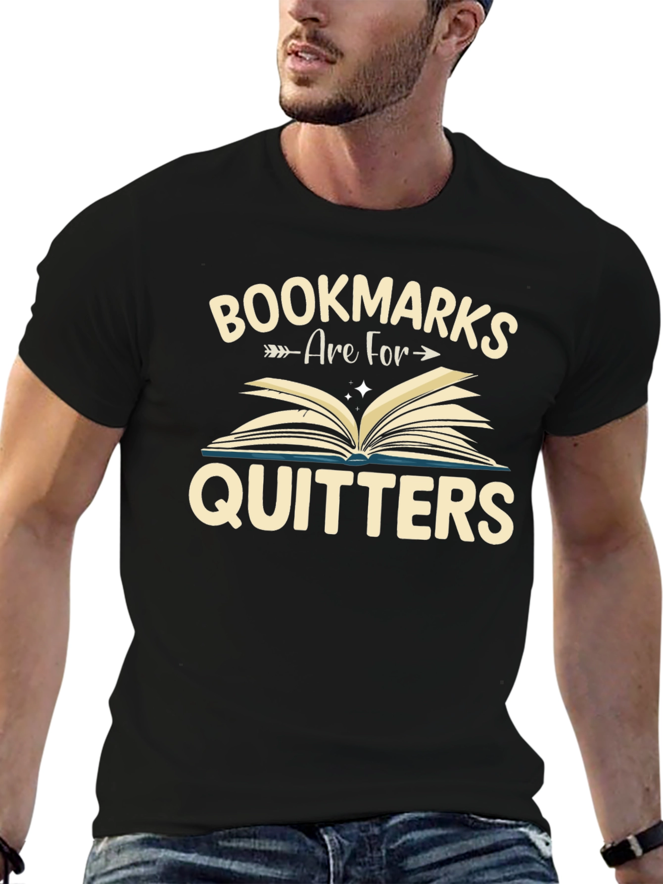 Bookmarks are for Quitters T-Shirt