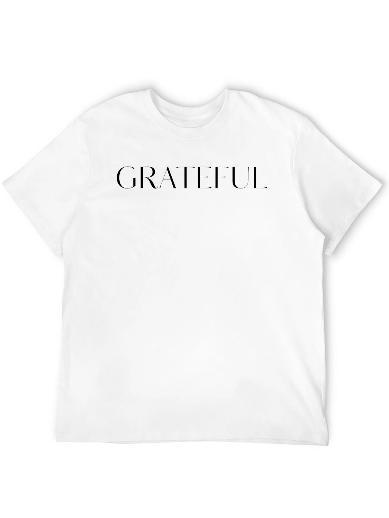 Grateful Black Crew Neck T-Shirt