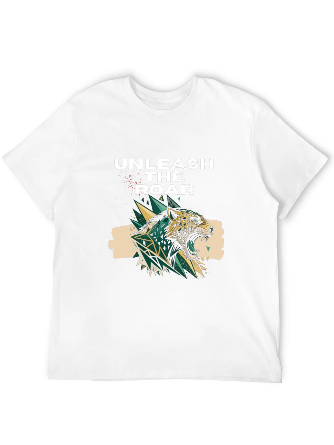 Unleash the Roar Graphic Print T-Shirt