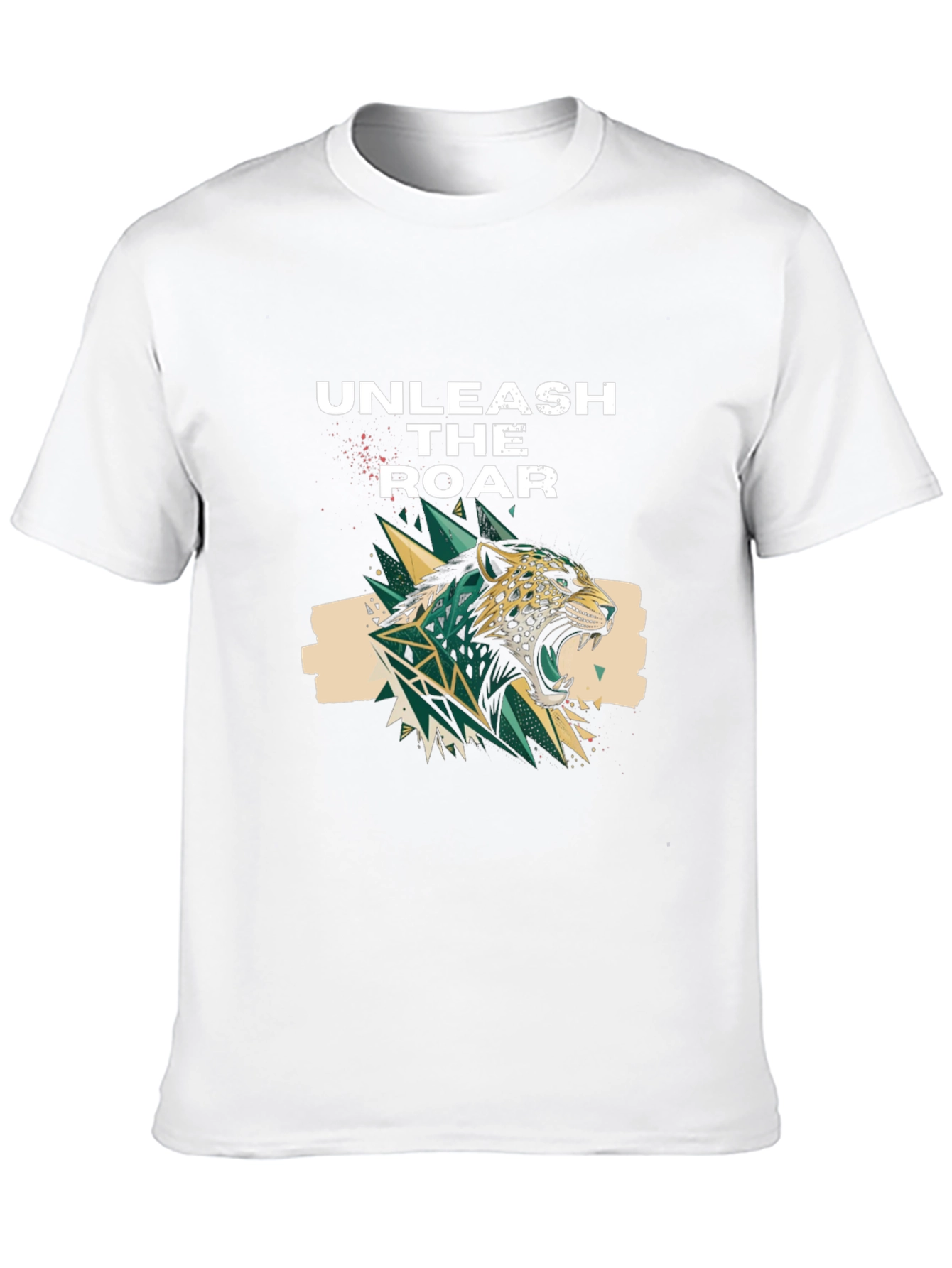 Unleash the Roar Graphic Print T-Shirt