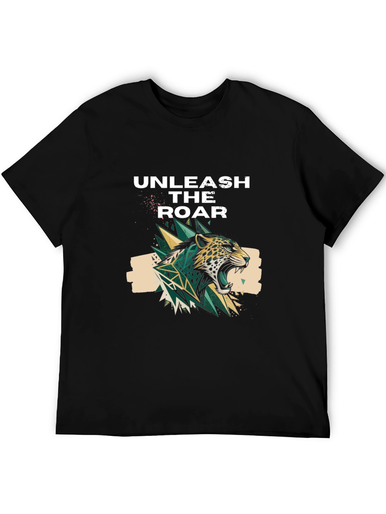Unleash the Roar Graphic Print T-Shirt