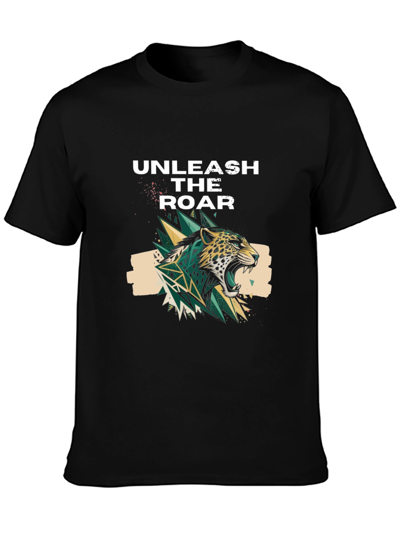 Unleash the Roar Graphic Print T-Shirt