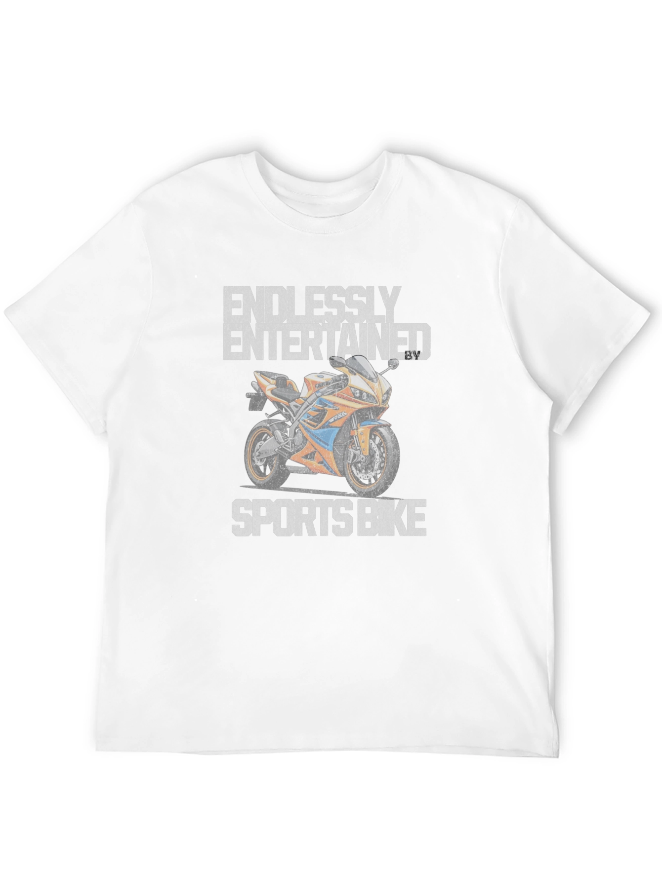 Endlessly Entertained Sports Bike Graphic Tee