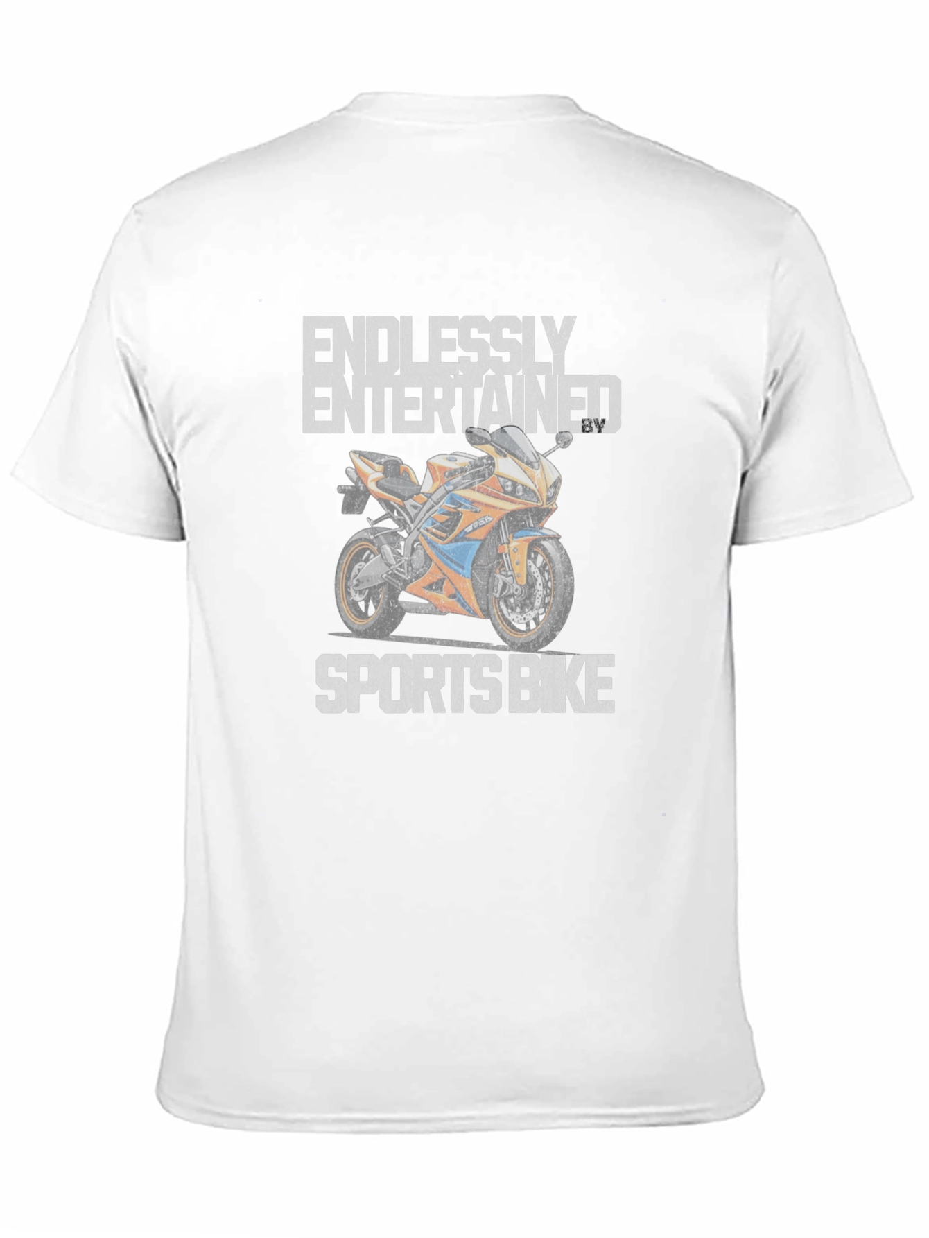 Endlessly Entertained Sports Bike Graphic Tee