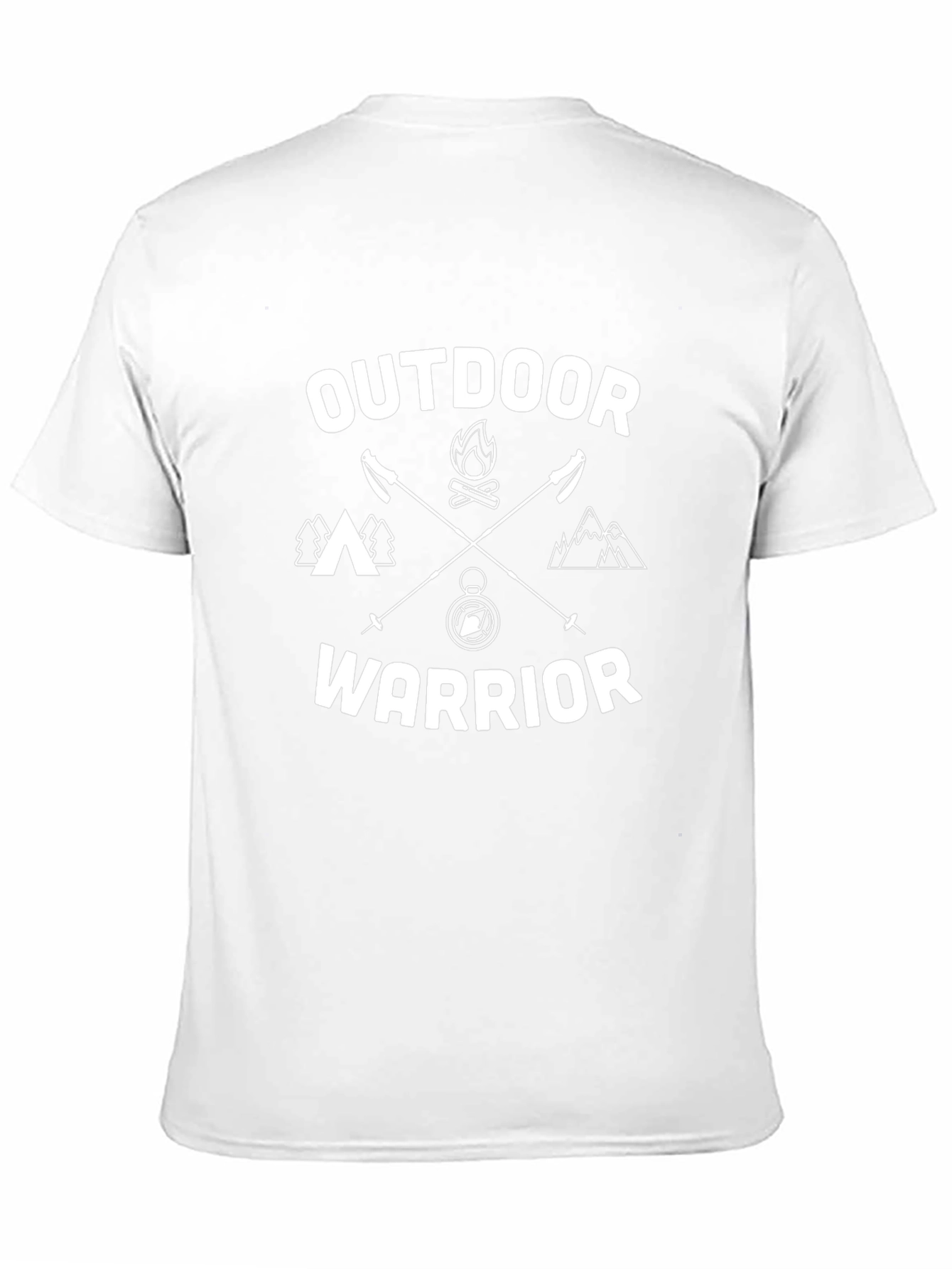 Outdoor Warrior Graphic Tee - Black