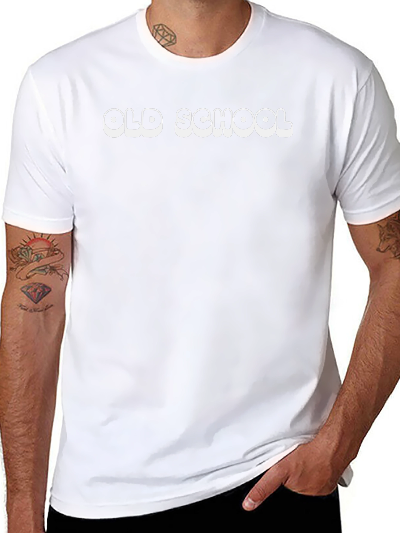 Old School Graphic Tee - Classic Retro Style